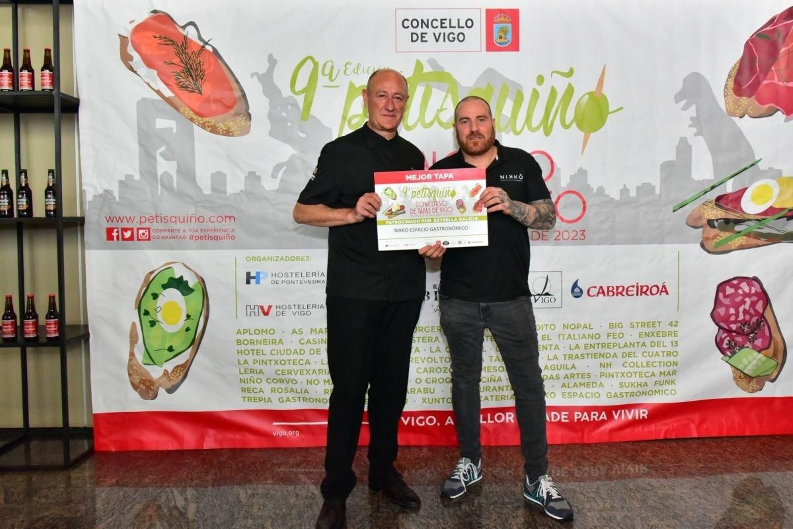 Ganador de la novena edición del Petisquiño, Nikko Espacio Gastronómico.