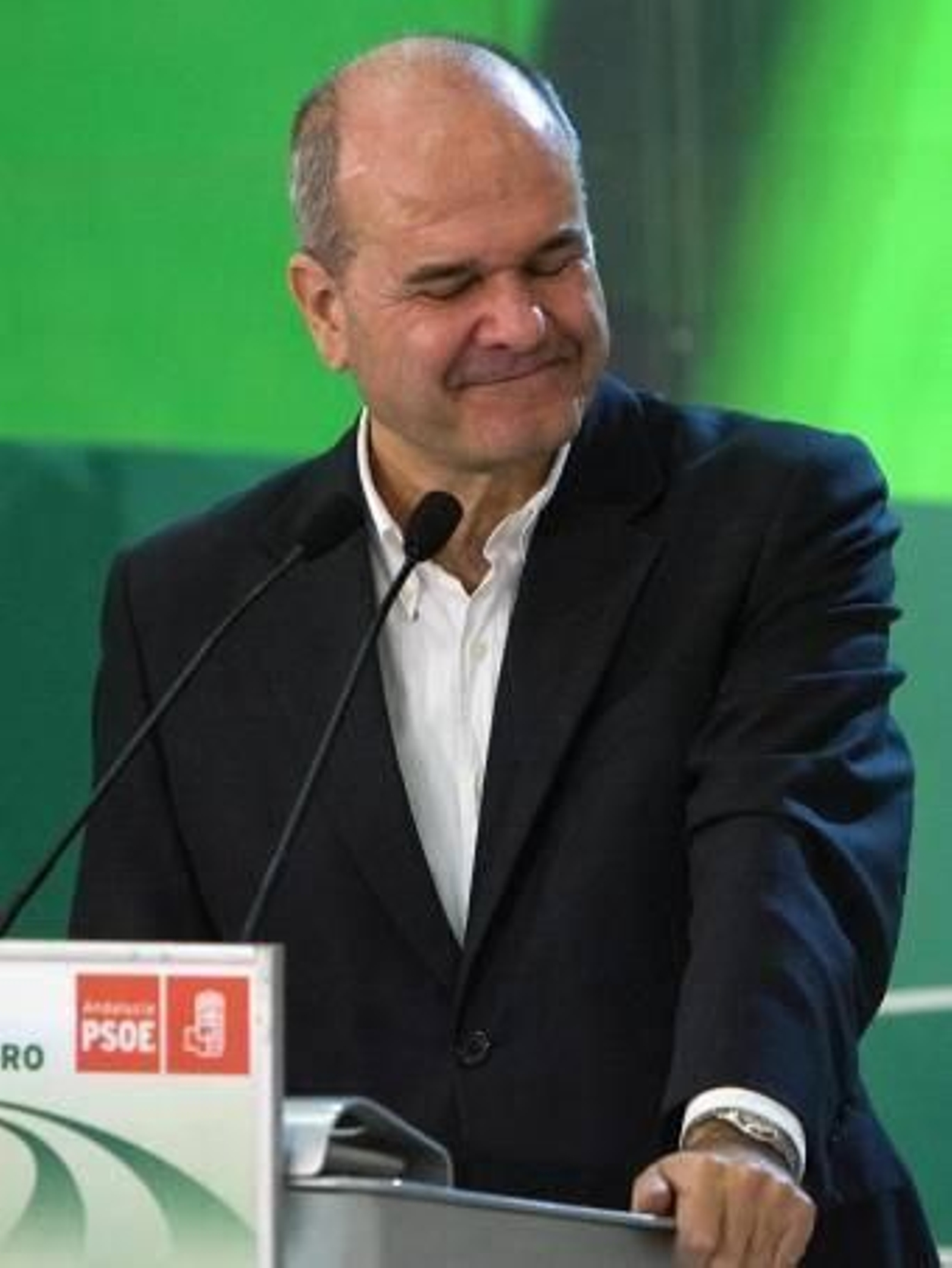 Chaves durante una intervención pública