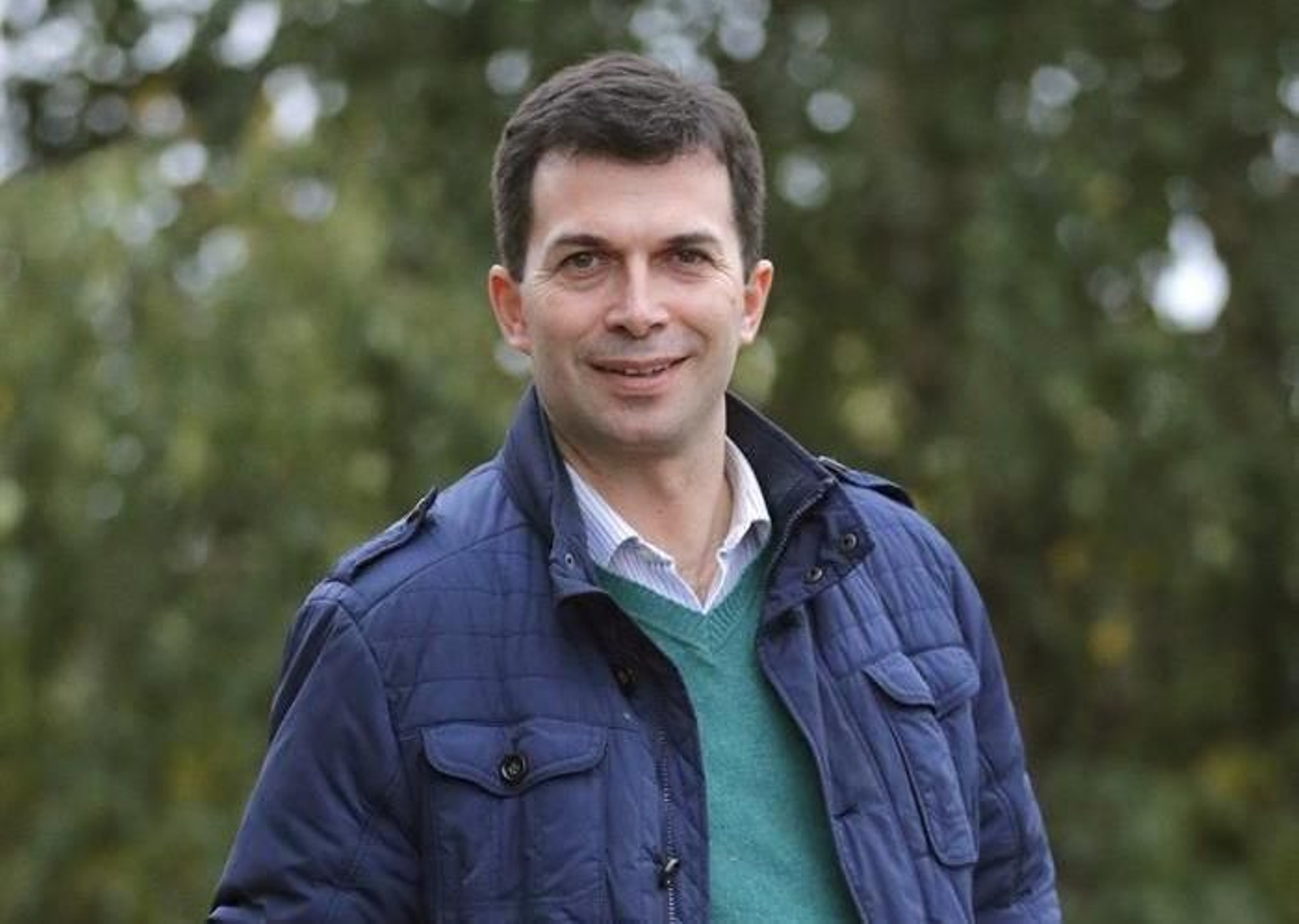 El candidato a la secretaría general del PSdeG, Gonzalo Caballero,