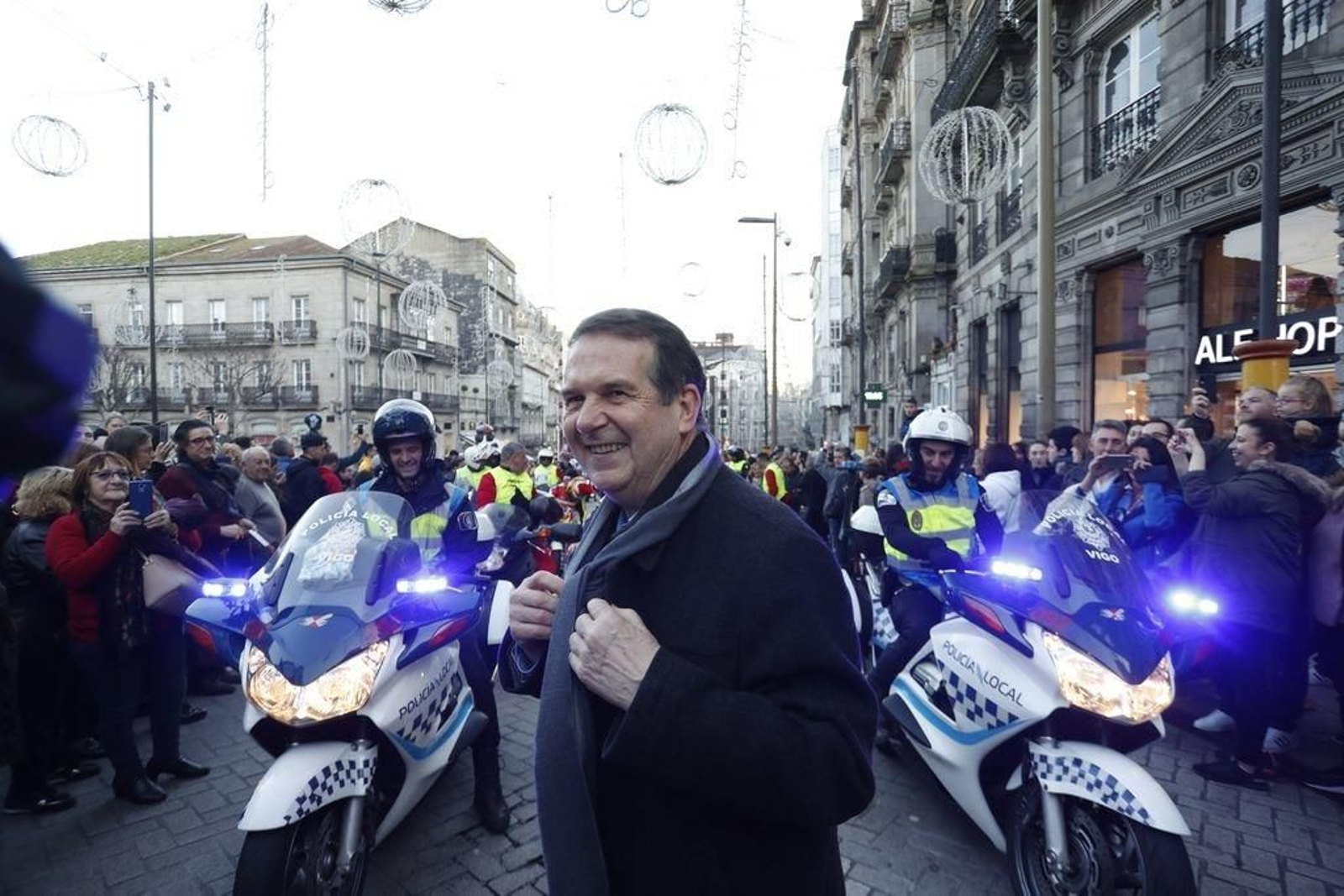 La papanoelada motera toma las calles de Vigo 118