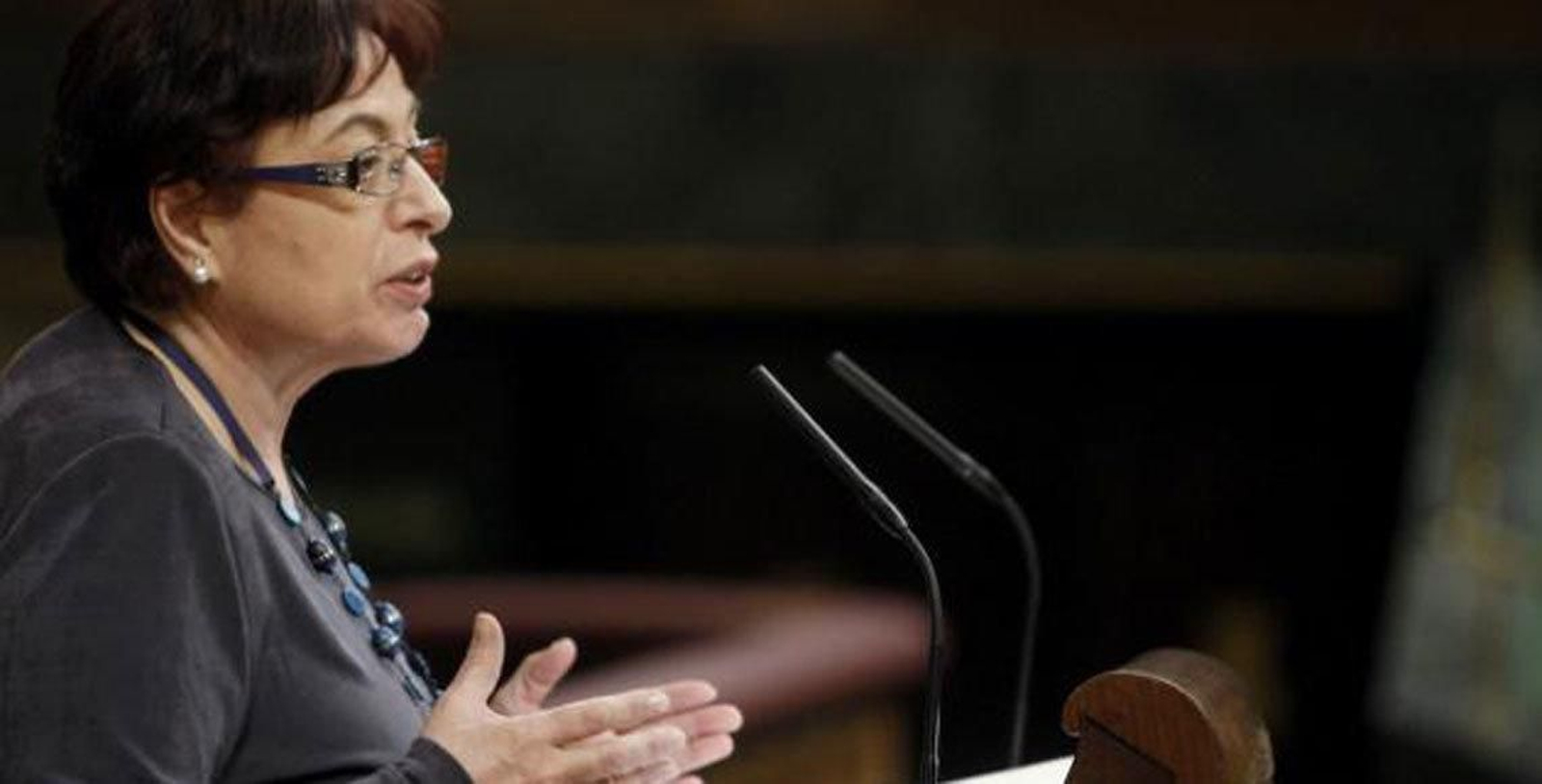 La portavoz del BNG en el Congreso, Olaia Fernández Davila.