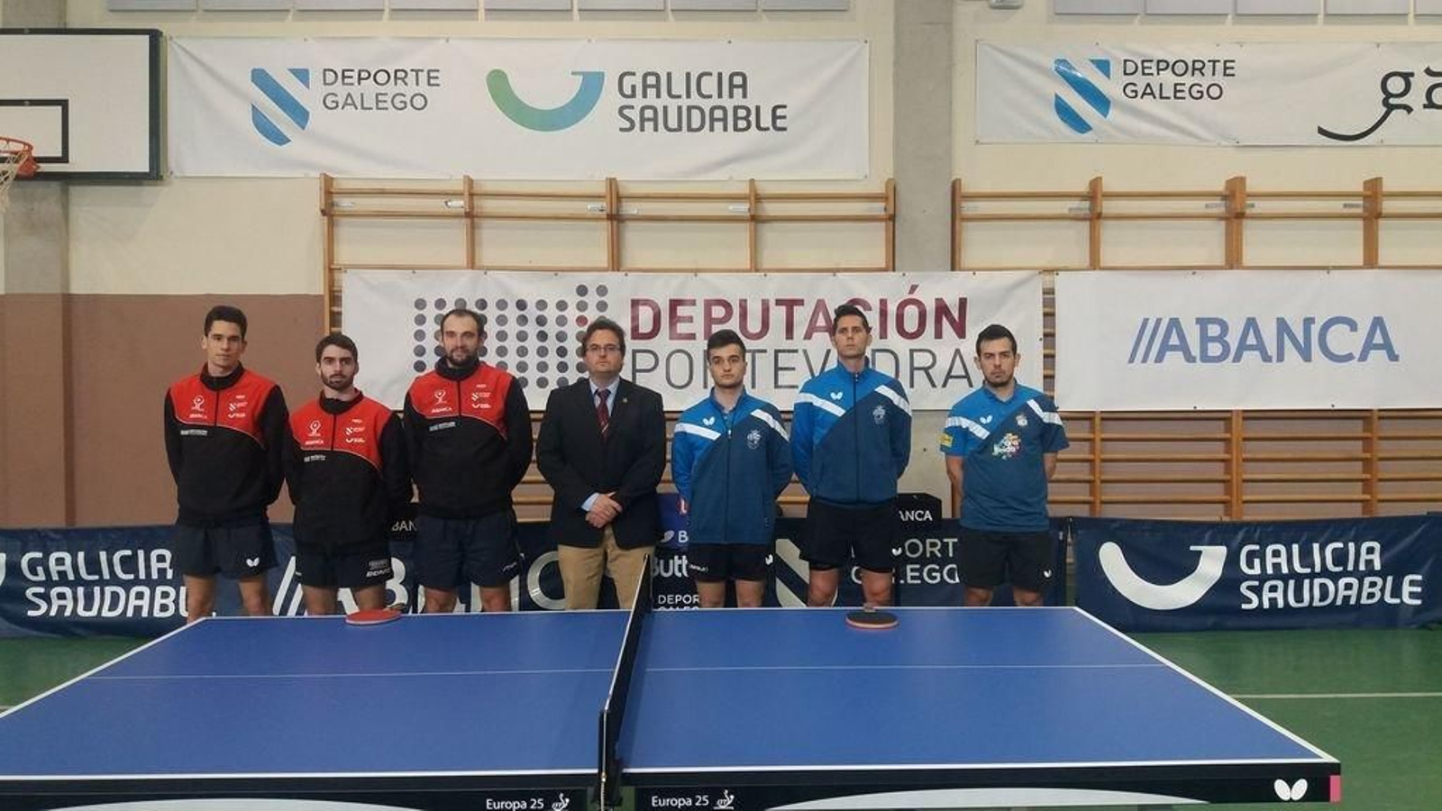 Inicio del partido entre el Vincios y el Borges.