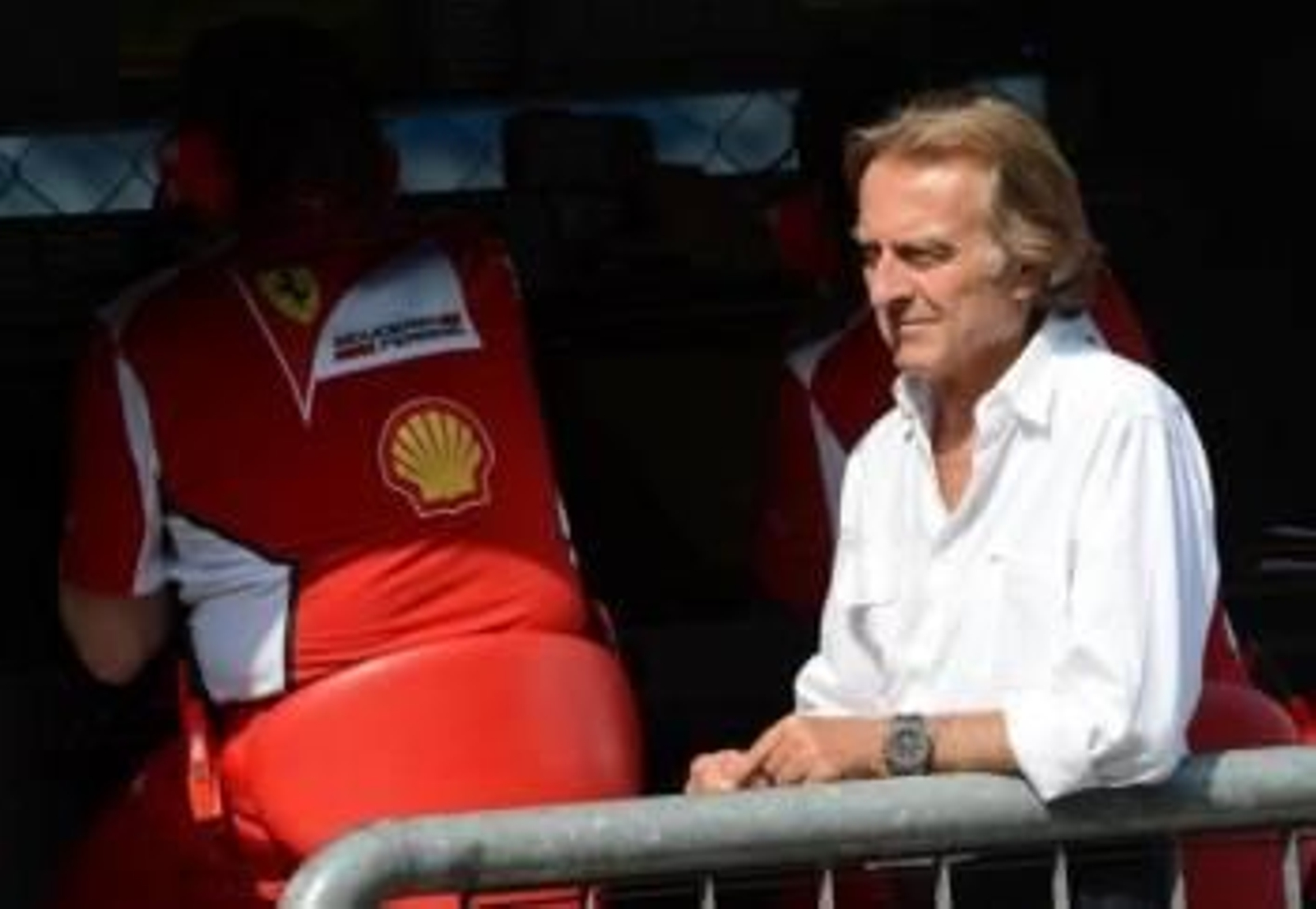 Montezemolo, en el GP de Abu Dabi.