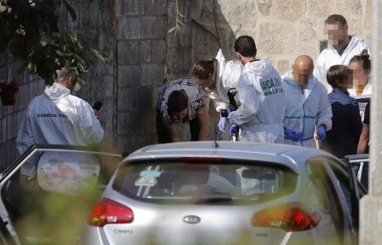 Triple crimen machista en Valga