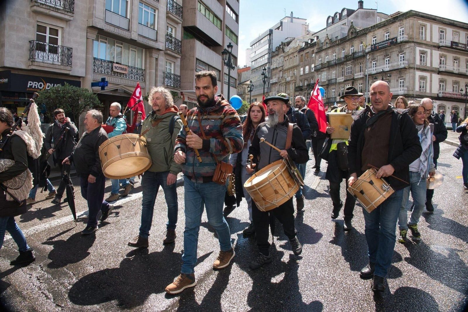 Manifestación de la CIG.