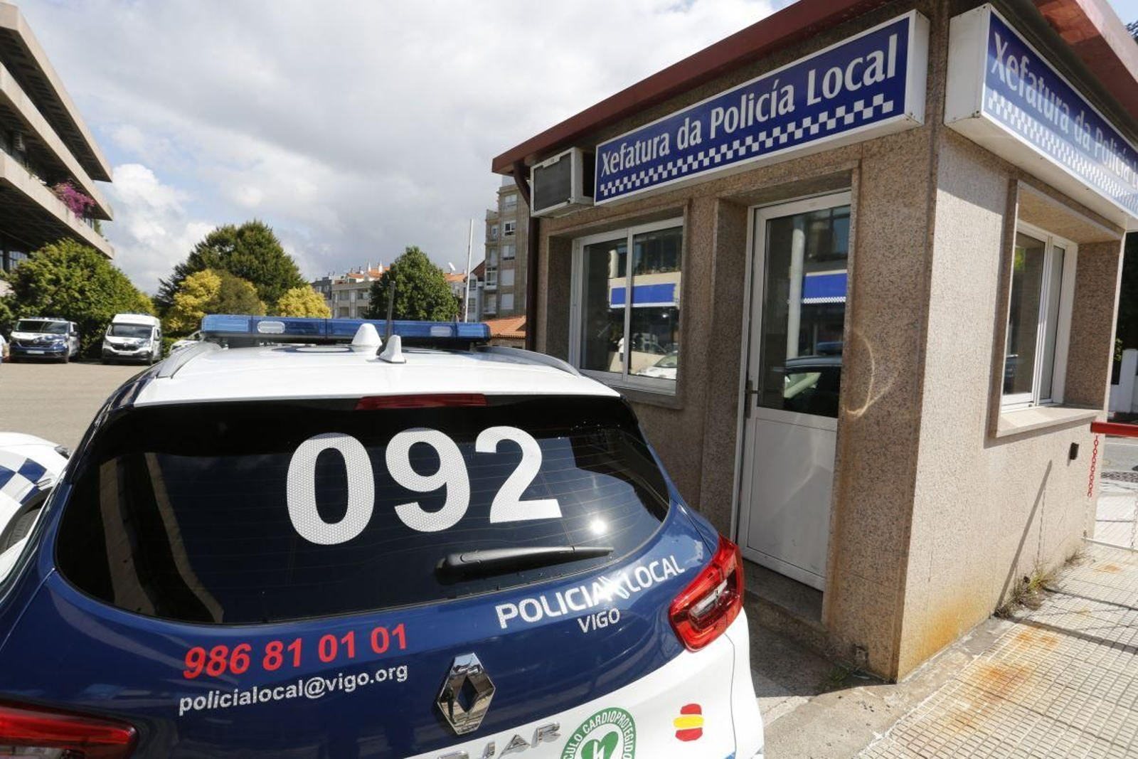 Imagen de archivo de la Policía Local de Vigo.