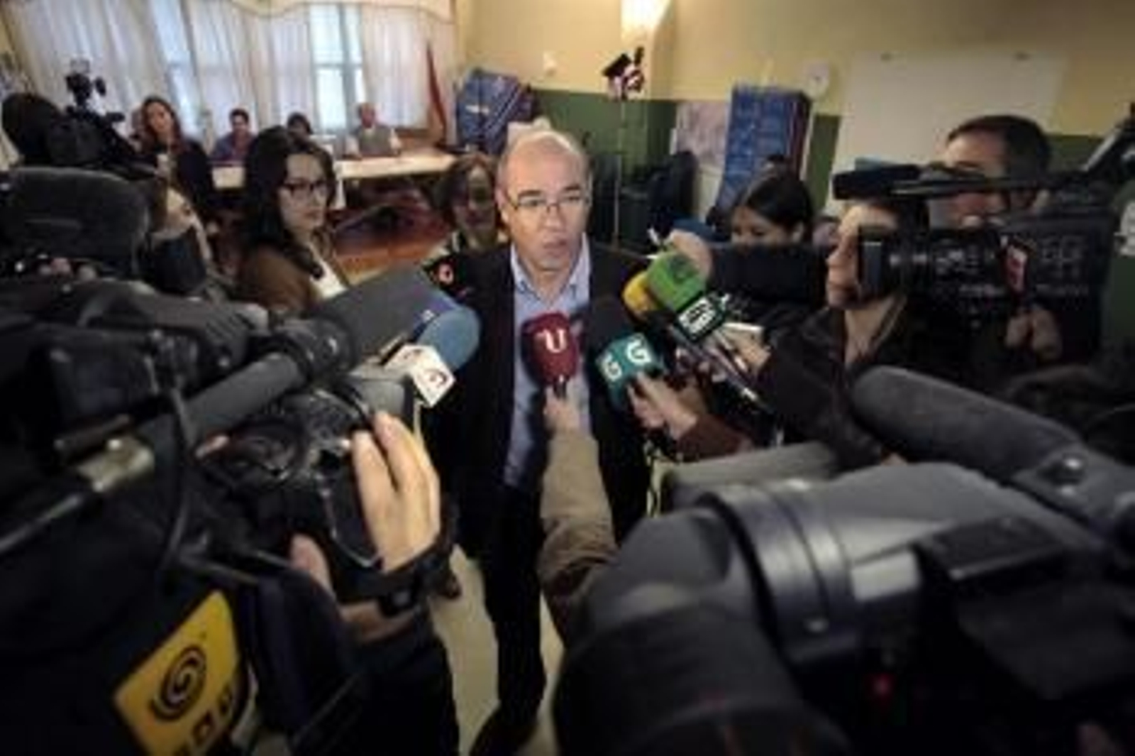 El candidato del BNG a la presidencia de la Xunta de Galicia, Francisco Jorquera