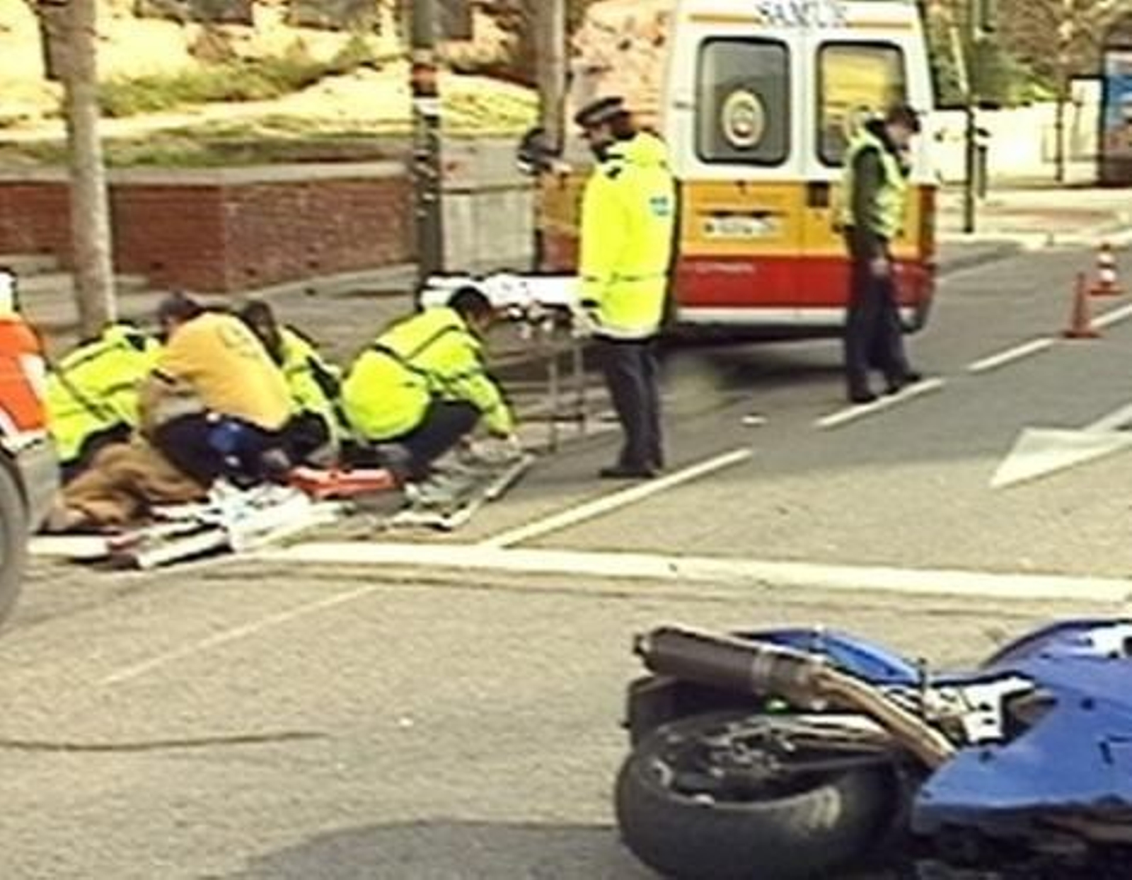 El personal sanitario sólo pudo certificar que el hombre,  había muerto