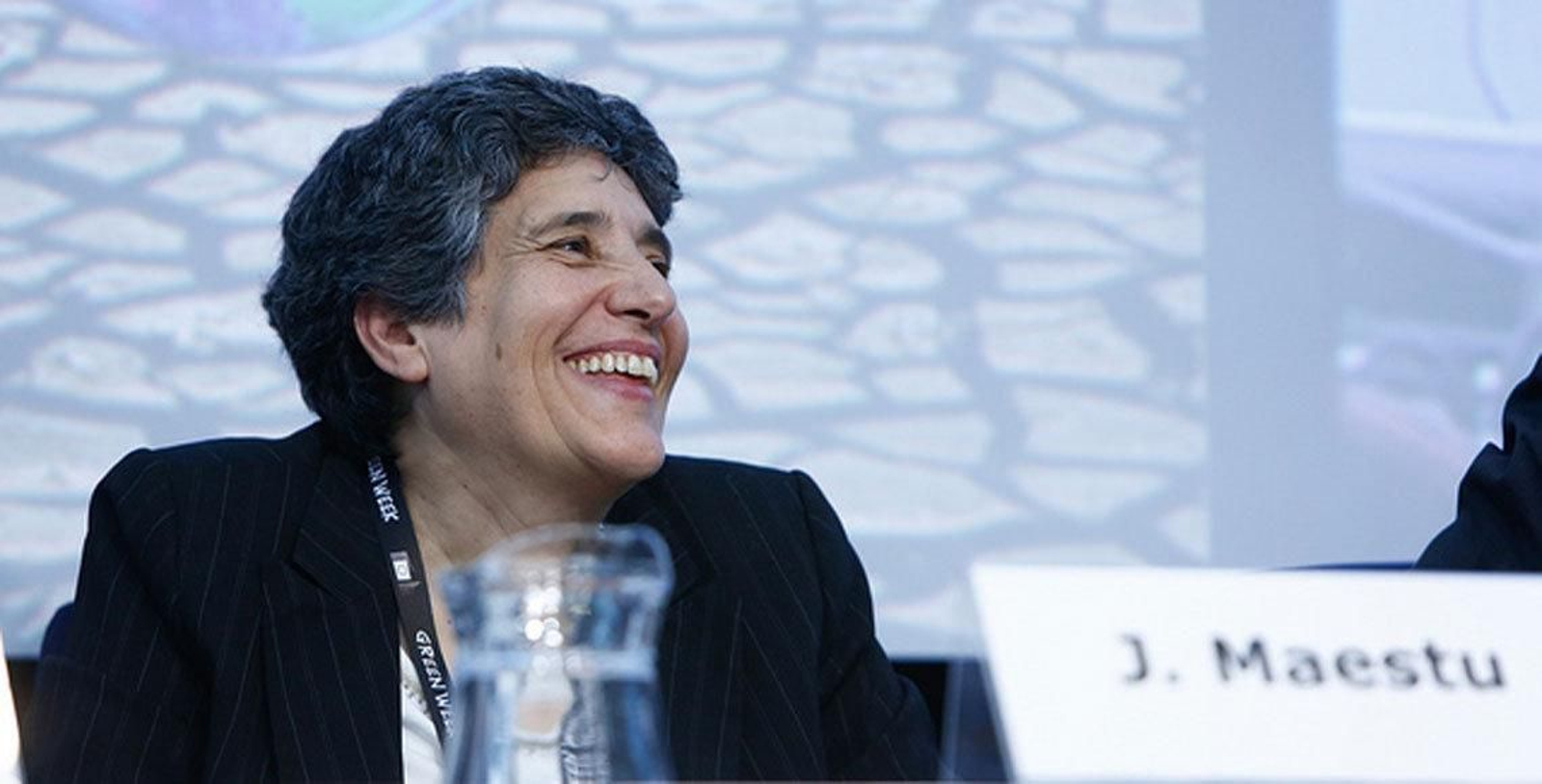 La directora de la Oficina de Naciones Unidas en Zaragoza, Josefina Maestu.