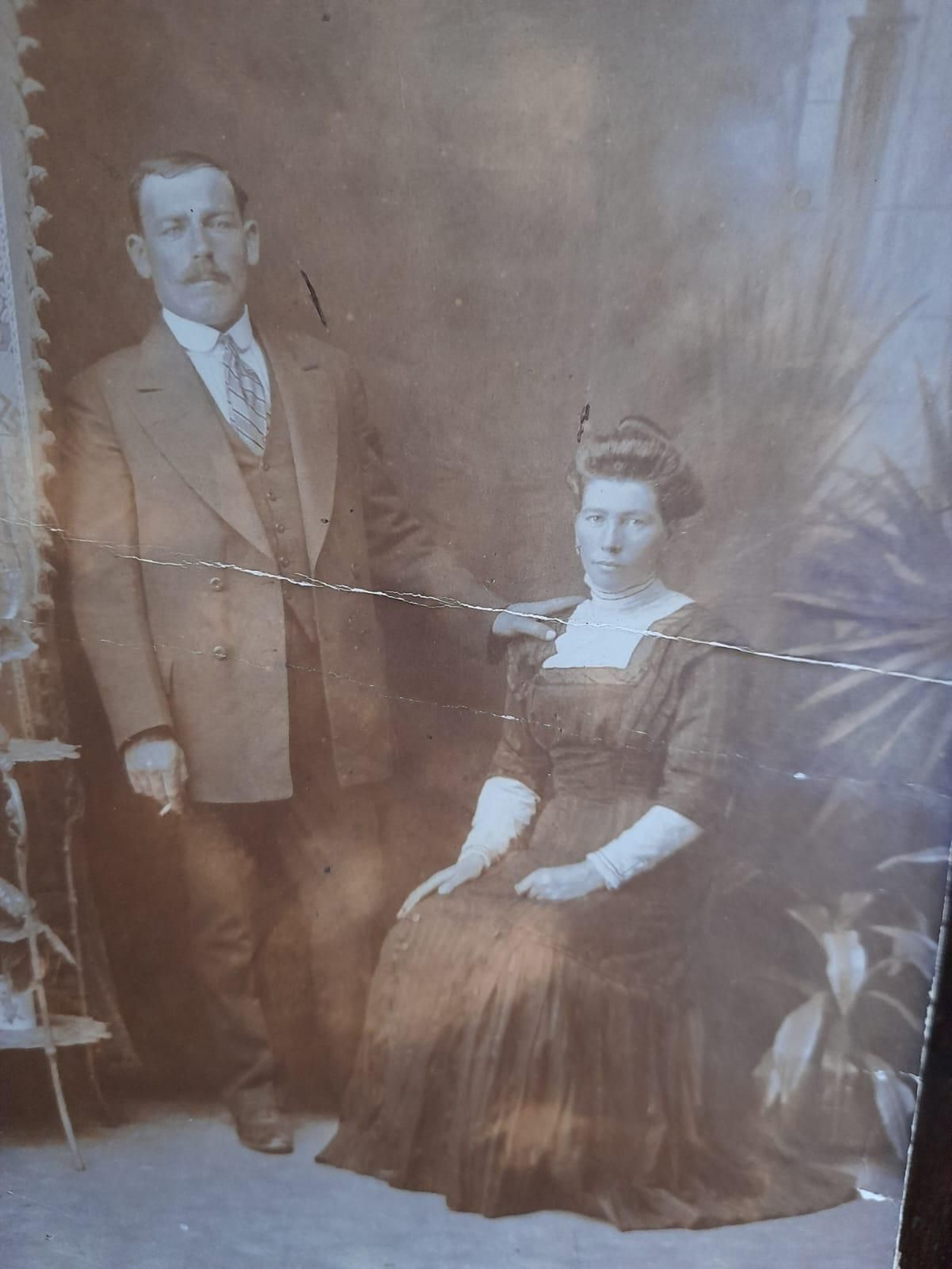 María Cernadas y Maximino Leston