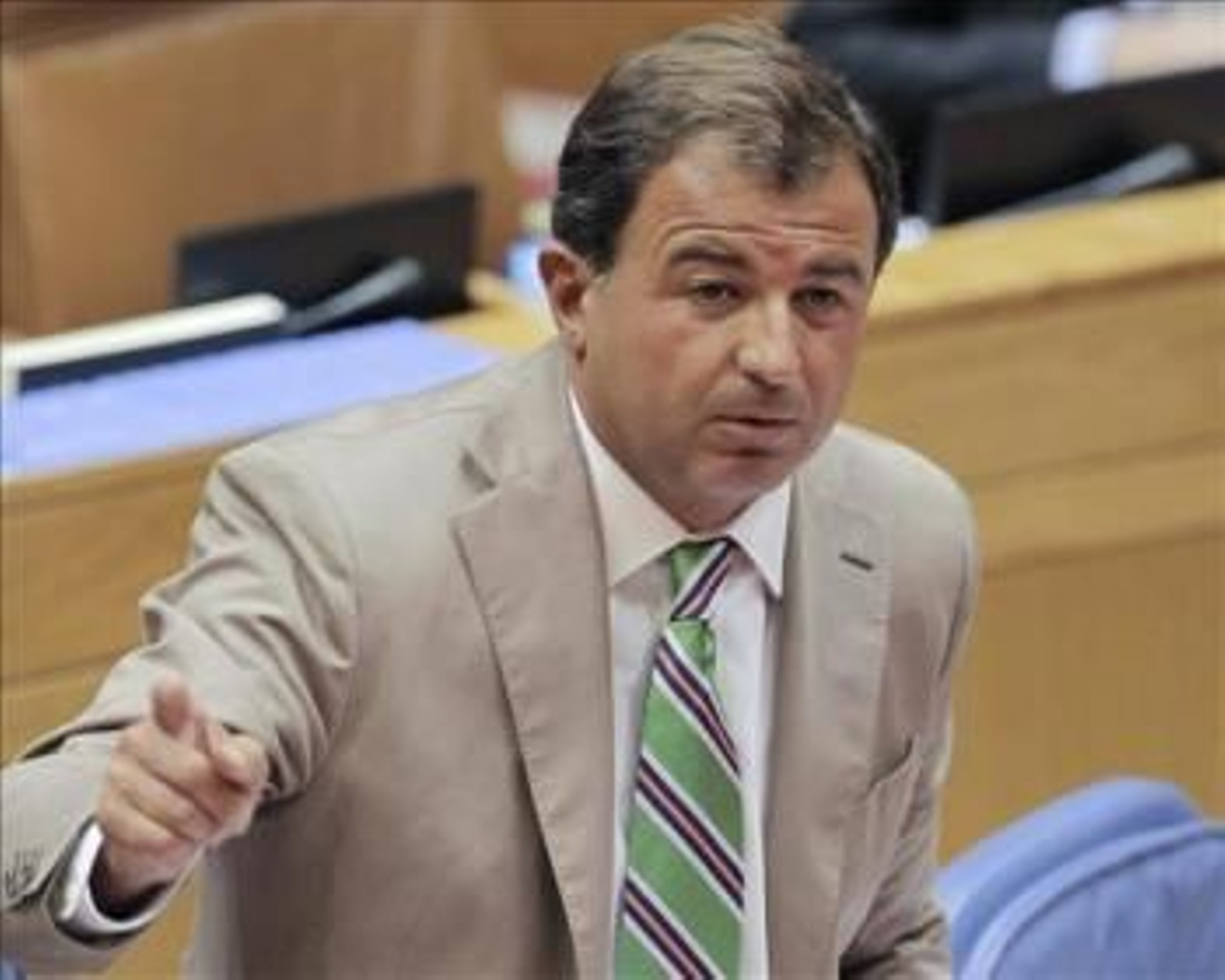 El conselleiro Javier Guerra