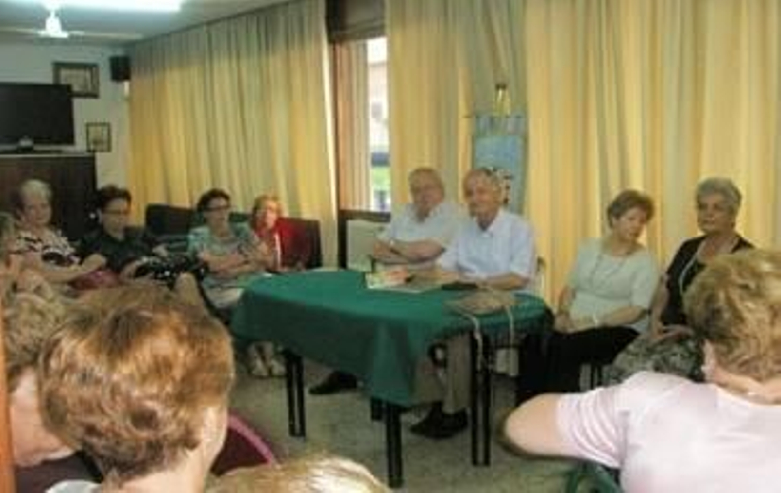 Los participantes en la actividad.