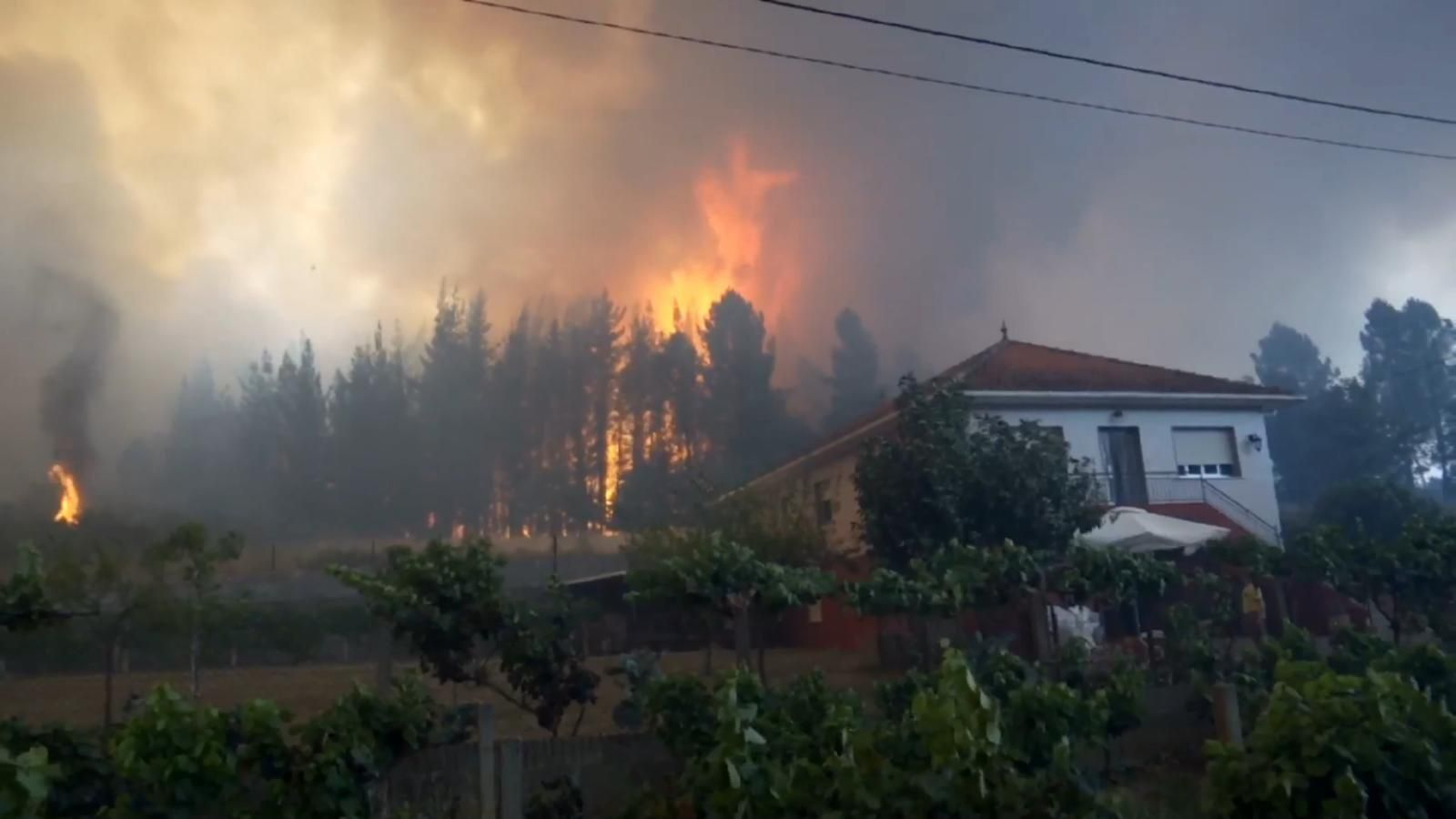 El incendio forestal en Monforte de Lemos _ Alberte01