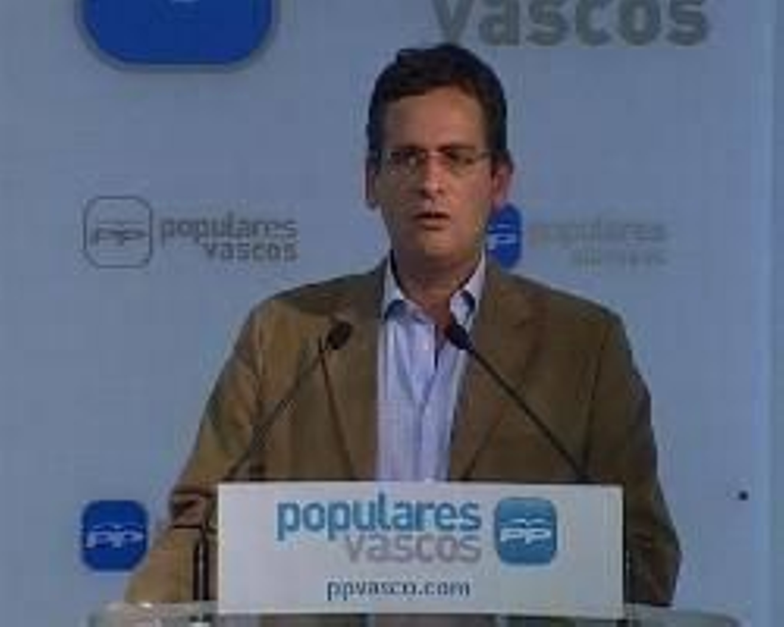 Antonio Basagoiti, presidente del PP vasco.