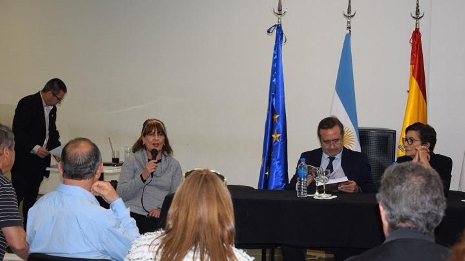 La presidente del CRE y consejera titular en el CGCEE, la Ing. Mabel Olga Herrero Pérez, durante su intervención