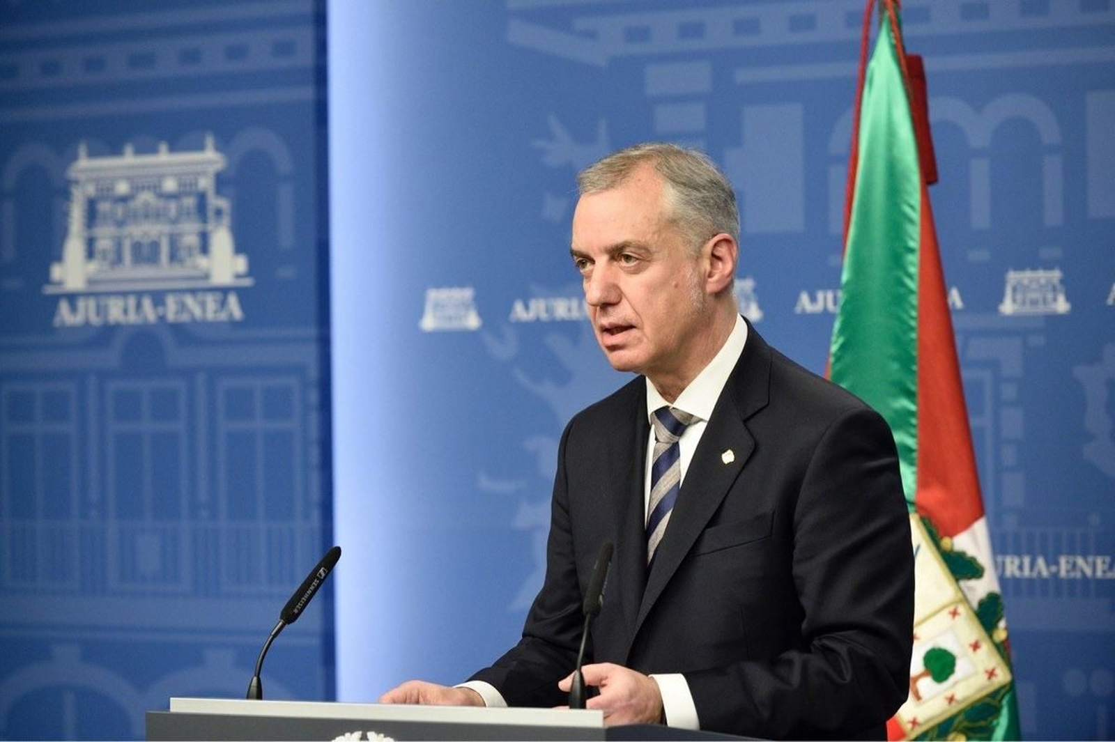 Iñigo Urkullu, anunciaba el pasado jueves la convocatoria de elecciones al Parlamento Vasco para el próximo 21 de abril.