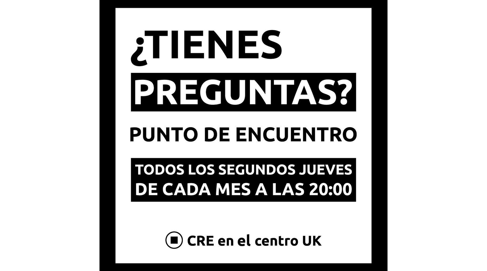 CRE Centro UK Preguntas web