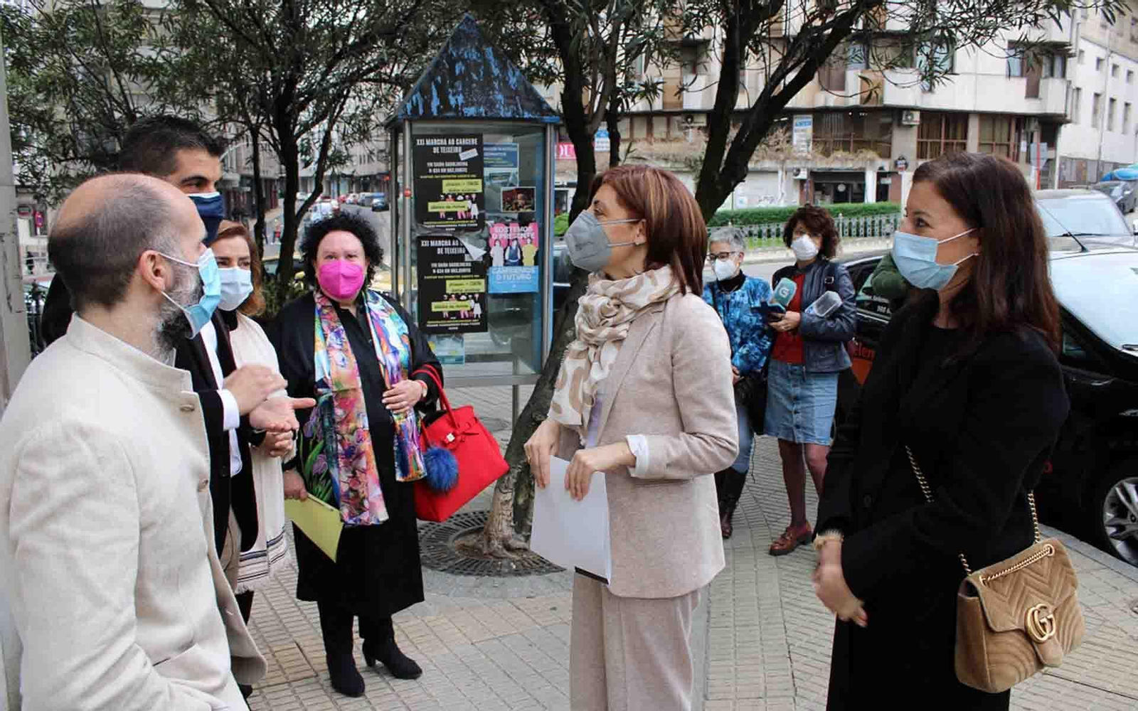 La conselleira de Medio Ambiente, Territorio e Vivenda, Ángeles Vázquez