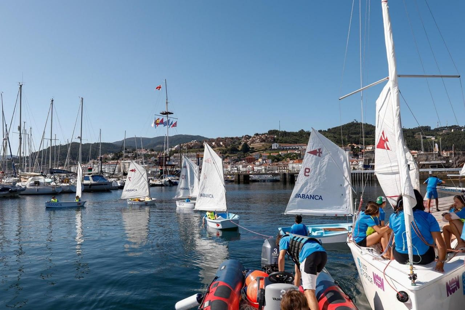 Regata Monte Real Club de Yates de Baiona con +Deporte Atlántico. // Jorge Santomé