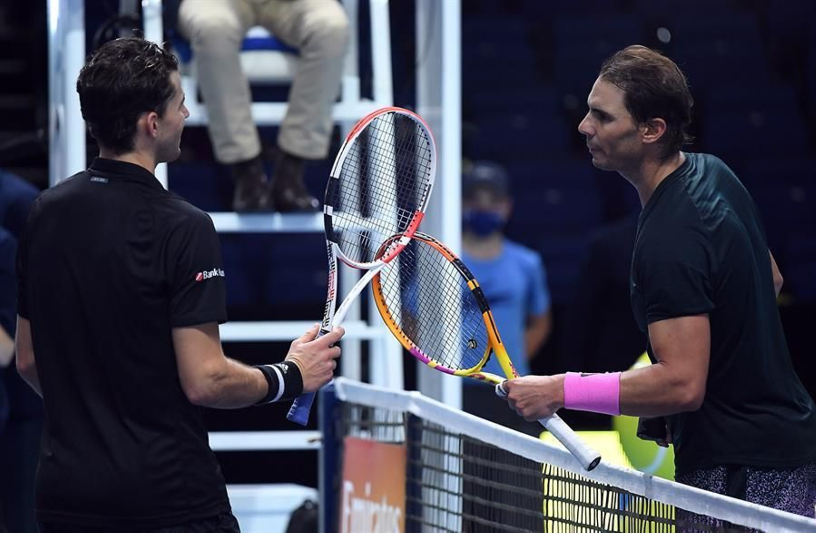 Winner Dominic y Rafael Nadal