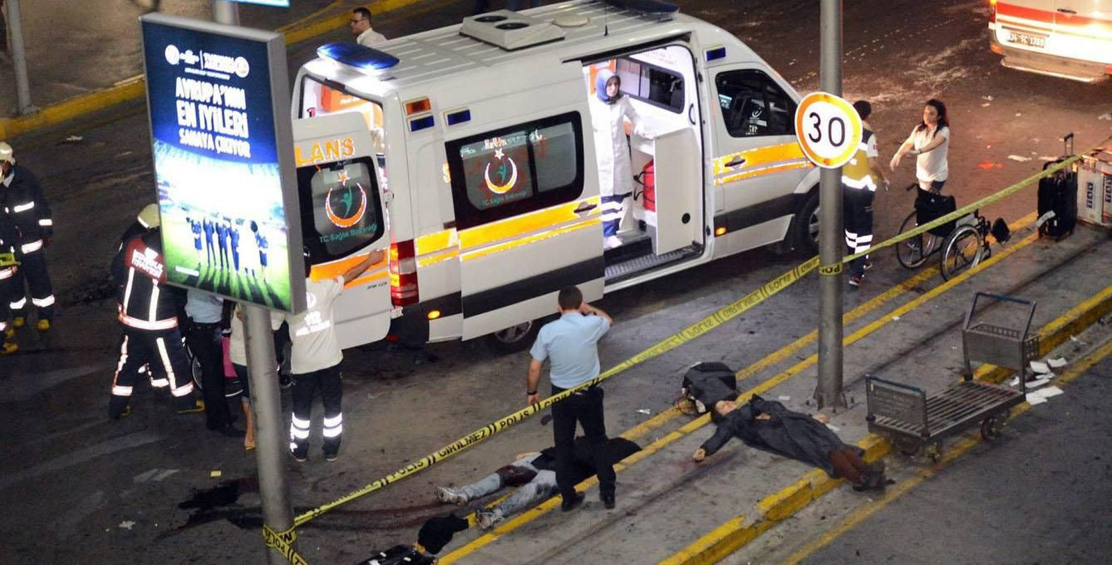 Atentado terrorista en el aeropuerto de Estambul. Foto: Reuters