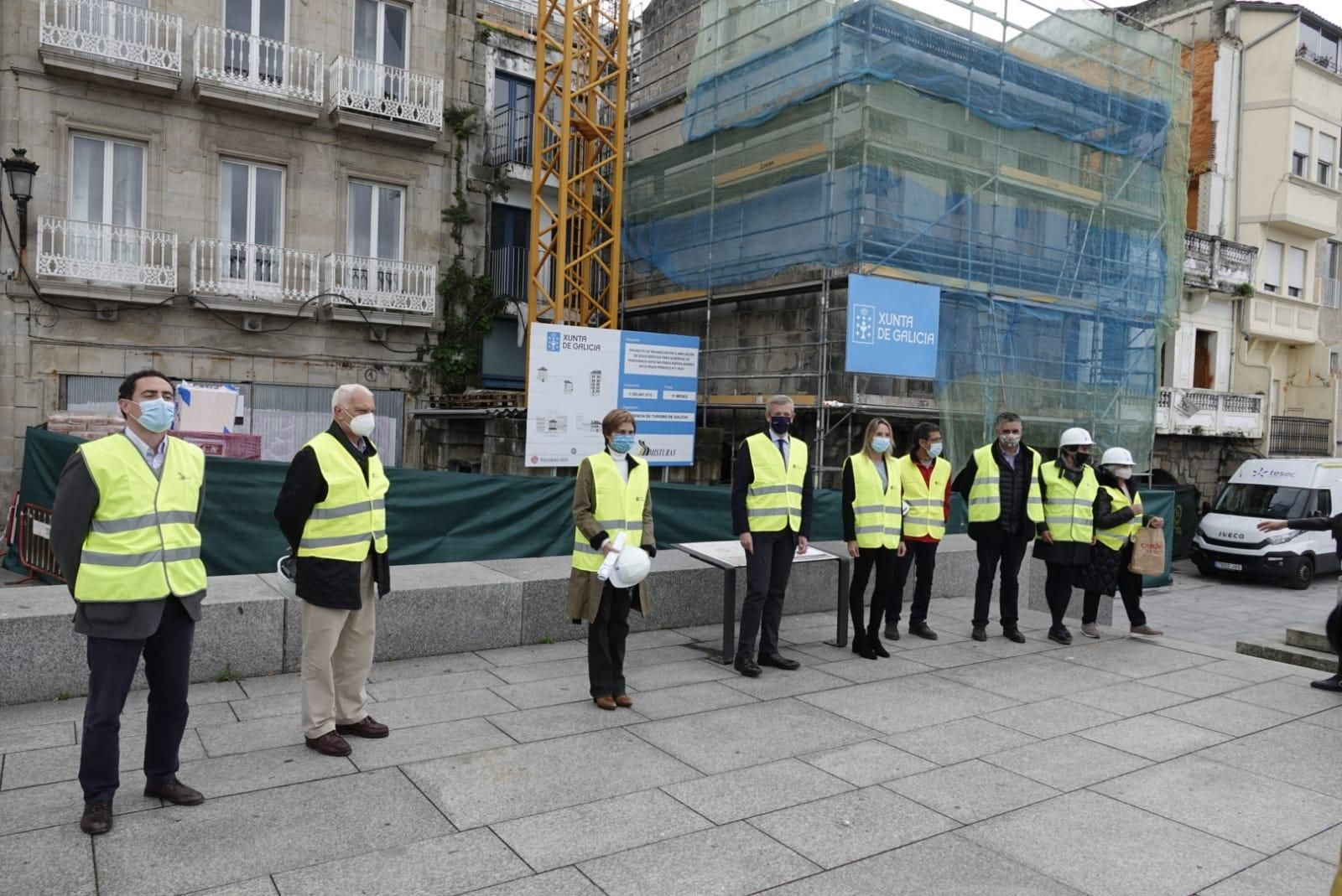 Alfonso Rueda visitó el edificio con capacidad para 93 personas