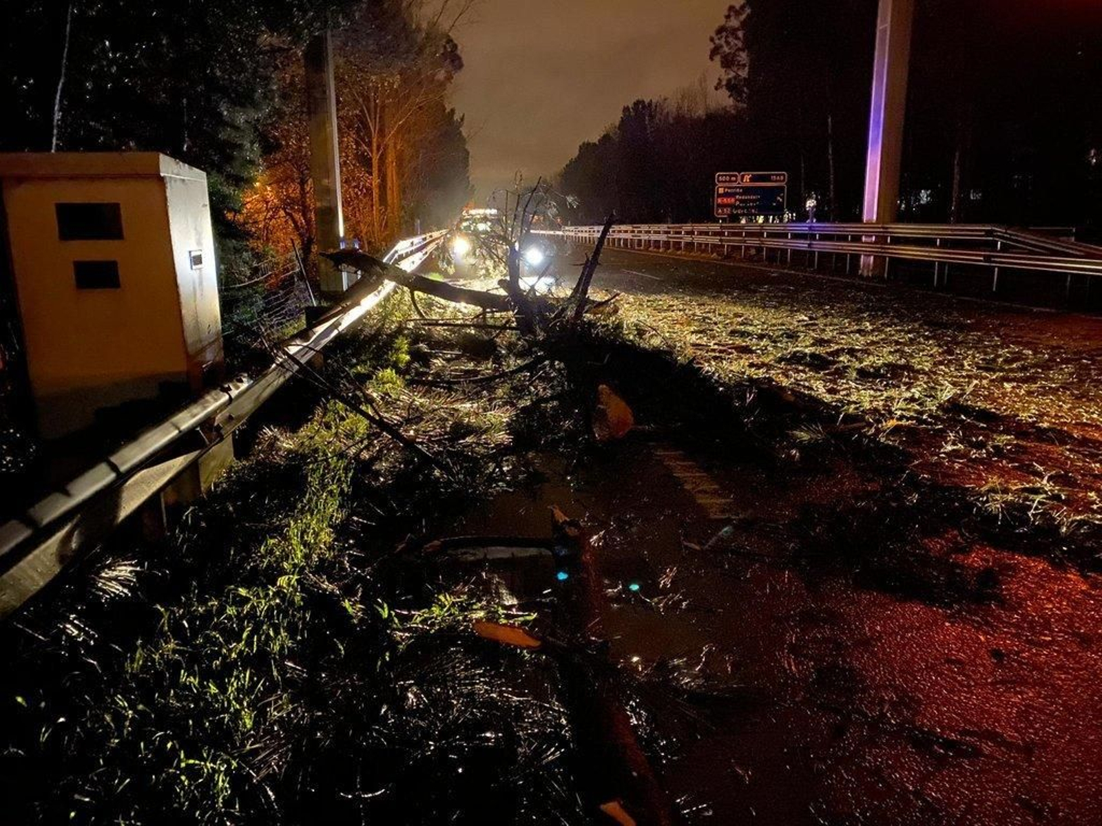 Los efectos de la borrasca "Elsa" // Alberte