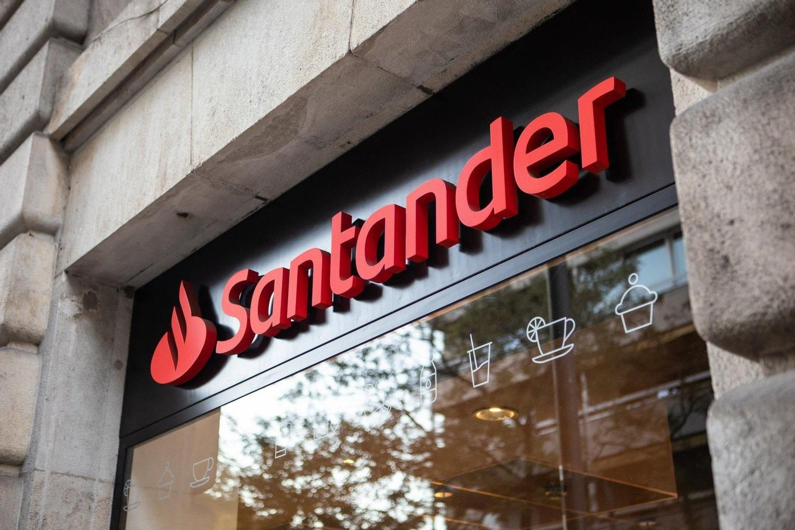 Logo de Banco Santander. // EP