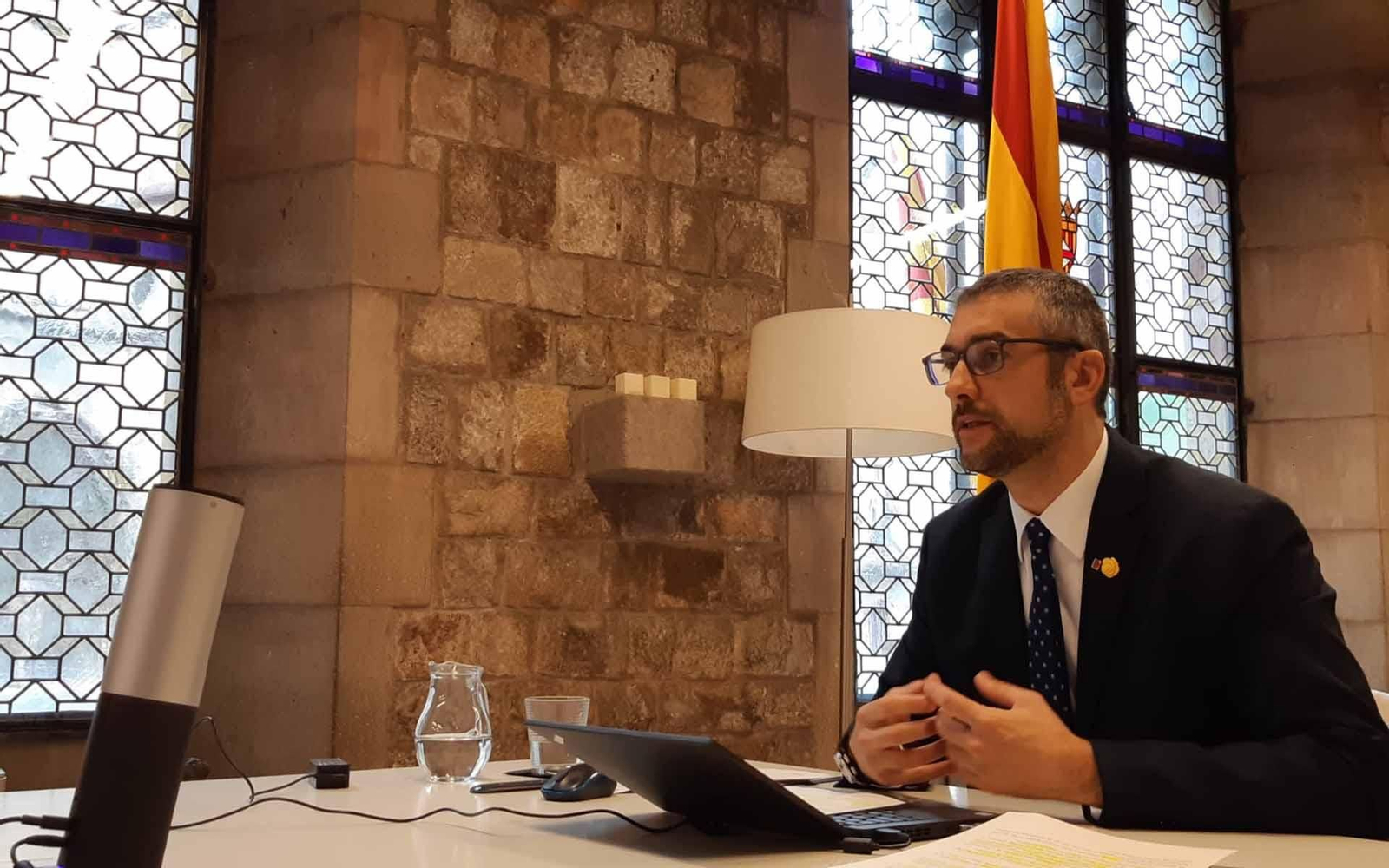 El conseller de Acció Exterior de Cataluña, Bernat Solé