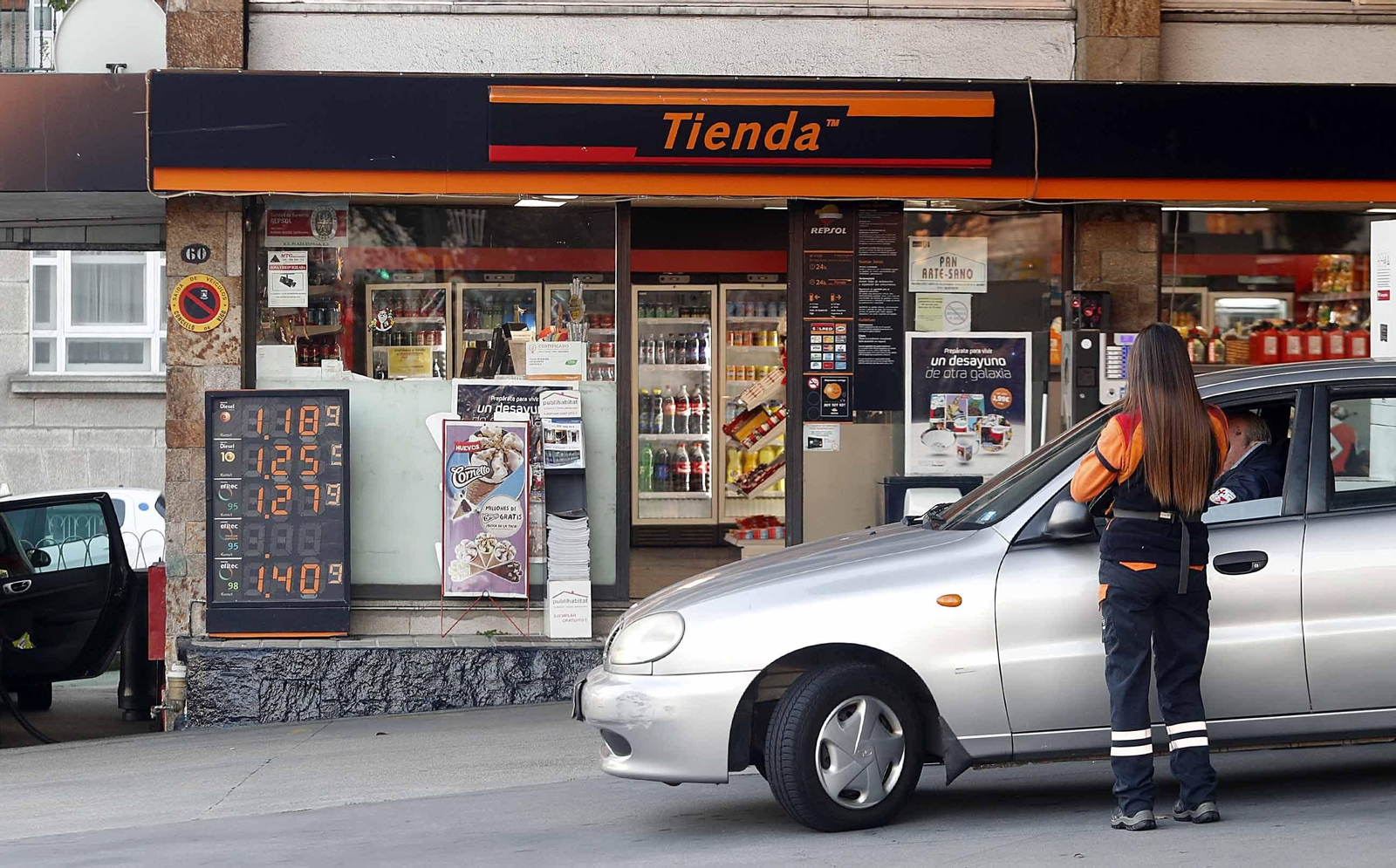 Los precios de los carburantes se han encarecido en el último año.