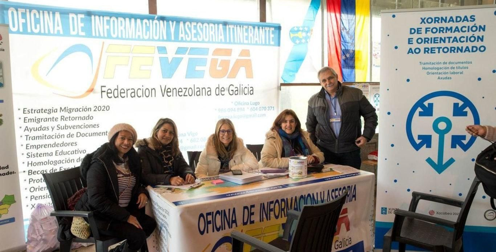 Sonia Sánchez, Francis Fernández, María Fernanda Ruiz, Mónica Janeiro y Manuel Pérez (ÓSCAR PINAL).