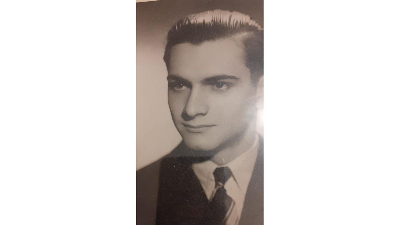 Wenceslao Sánchez de la Vega en la juventud