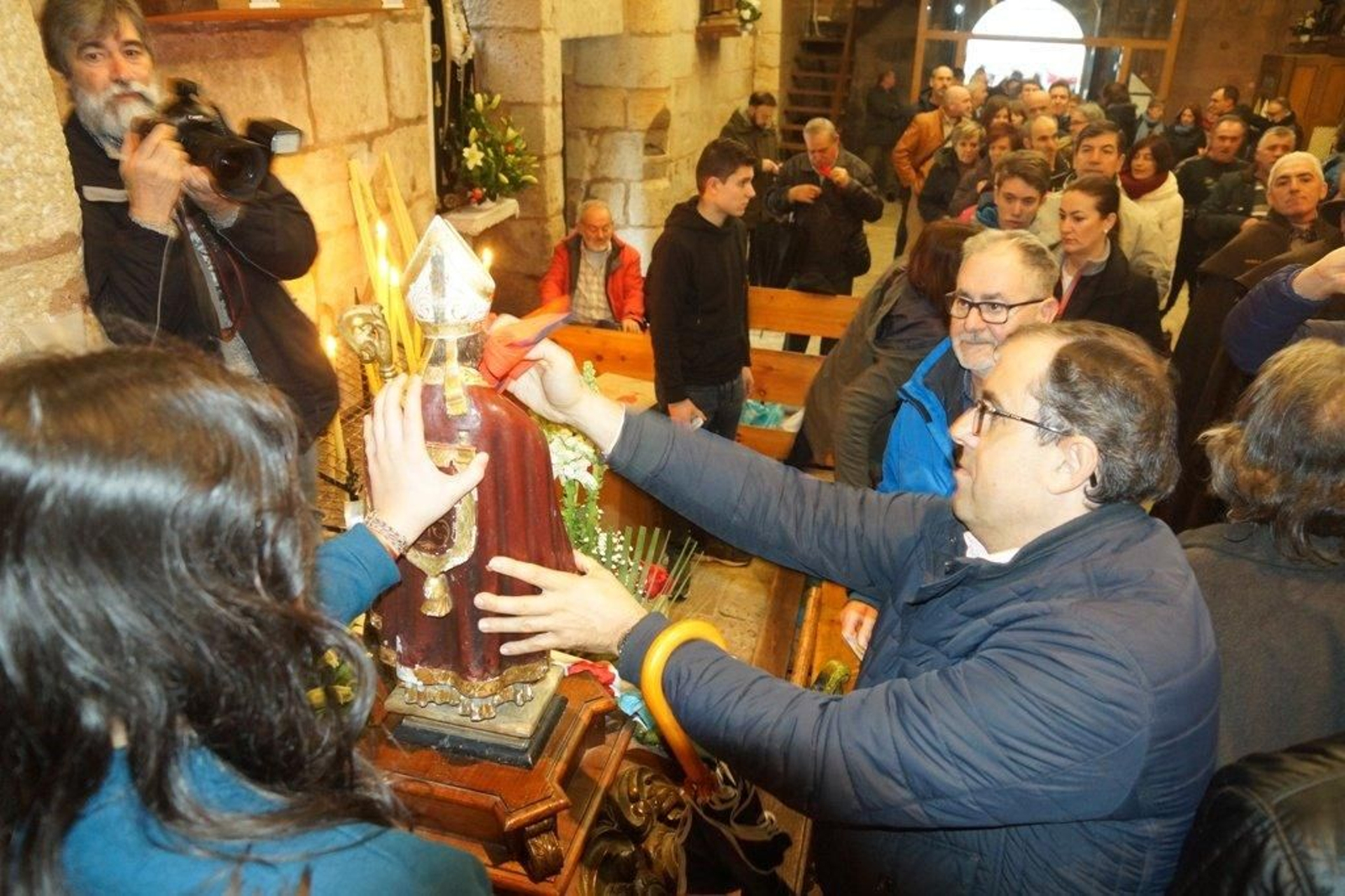 San Blas, la gran romería del invierno en Vigo  Foto Vicente 14