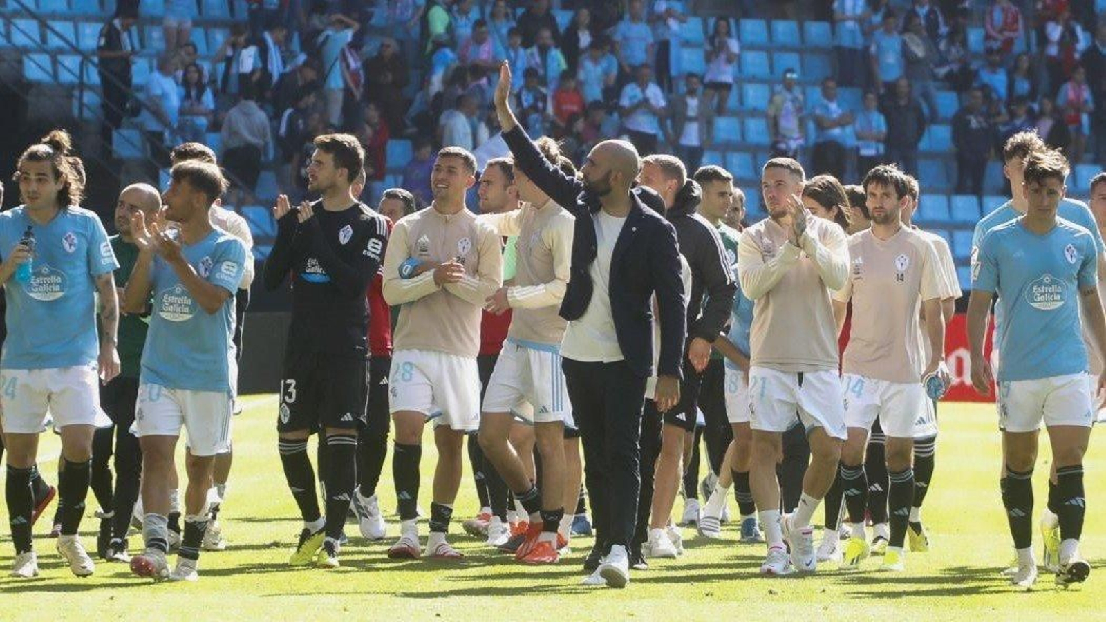 Claudio lidera el proyecto del Celta, que apuesta por la valentía antes que por la precaución y que ha dado resultados en la recta final de curso.