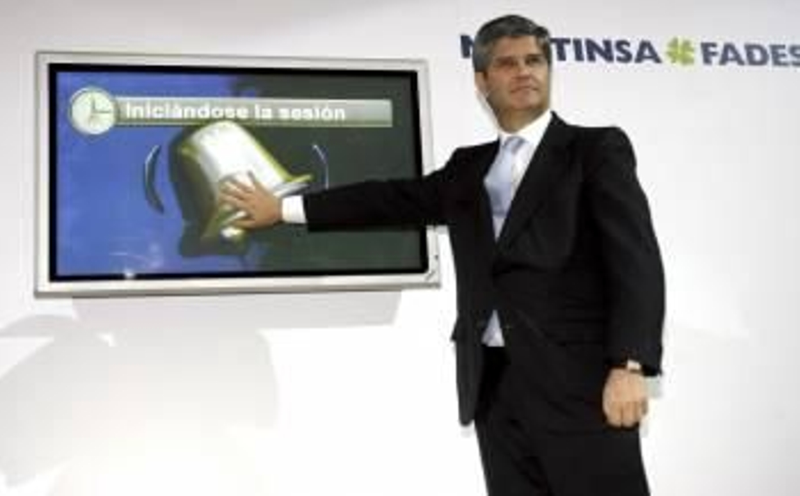 El presidente de Martinsa-Fadesa, Fernando Martín. (Foto: ARCHIVO)