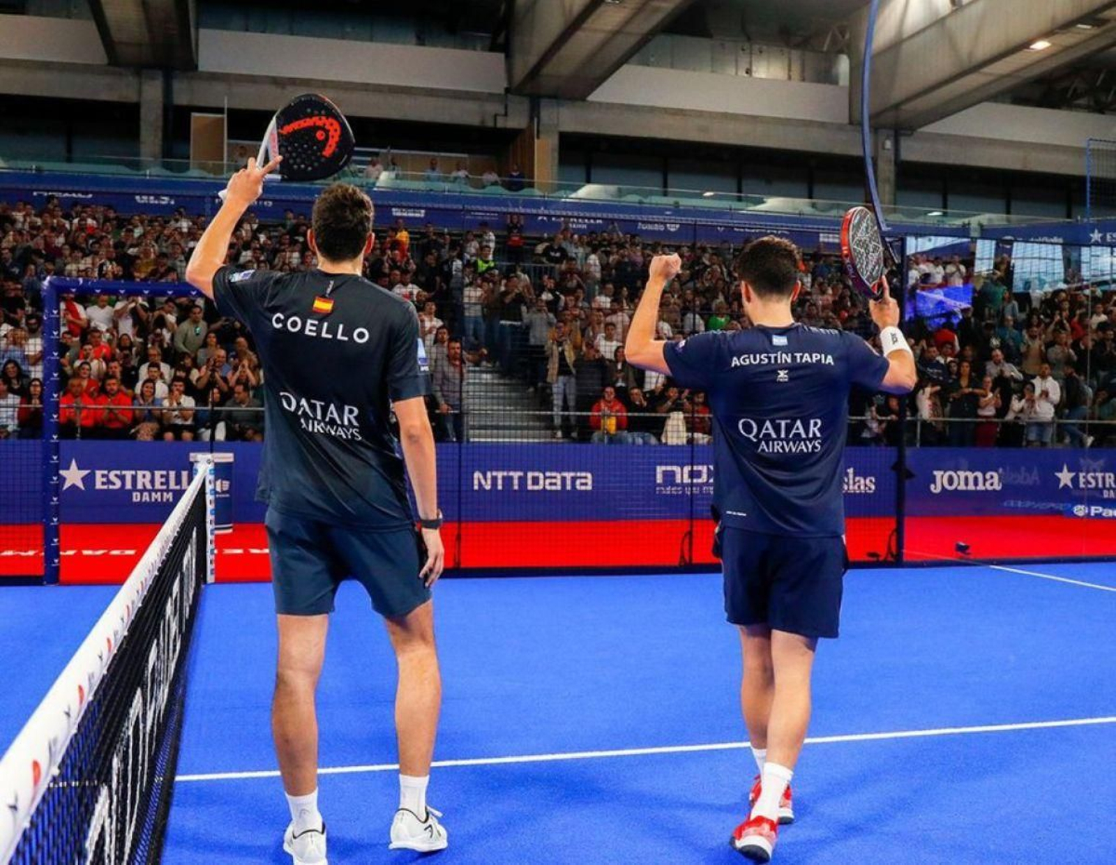 Coello y Tapia ganaron la edición 2023 del World Padel Tour en Vigo.