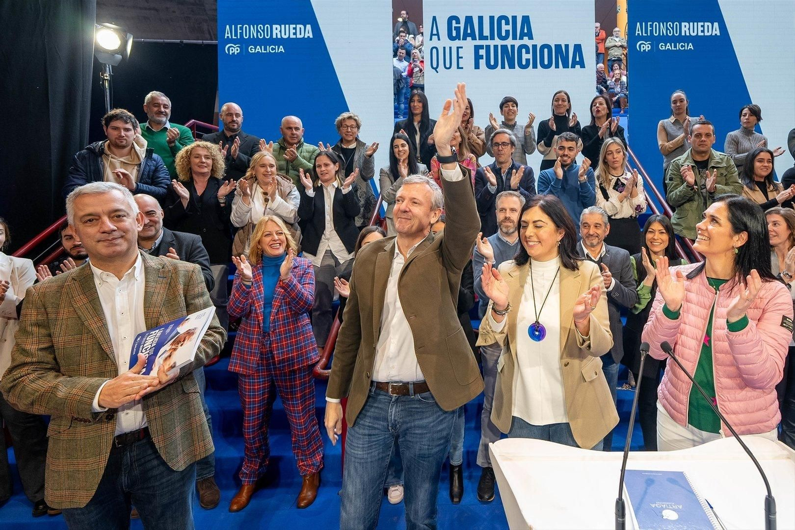 Acto del PP en Lugo. // E.P.