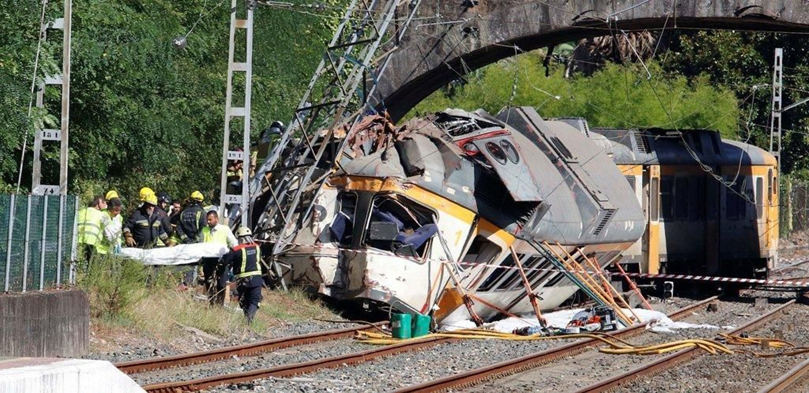 Descarrila un tren en Porriño  Foto JV Landín 56