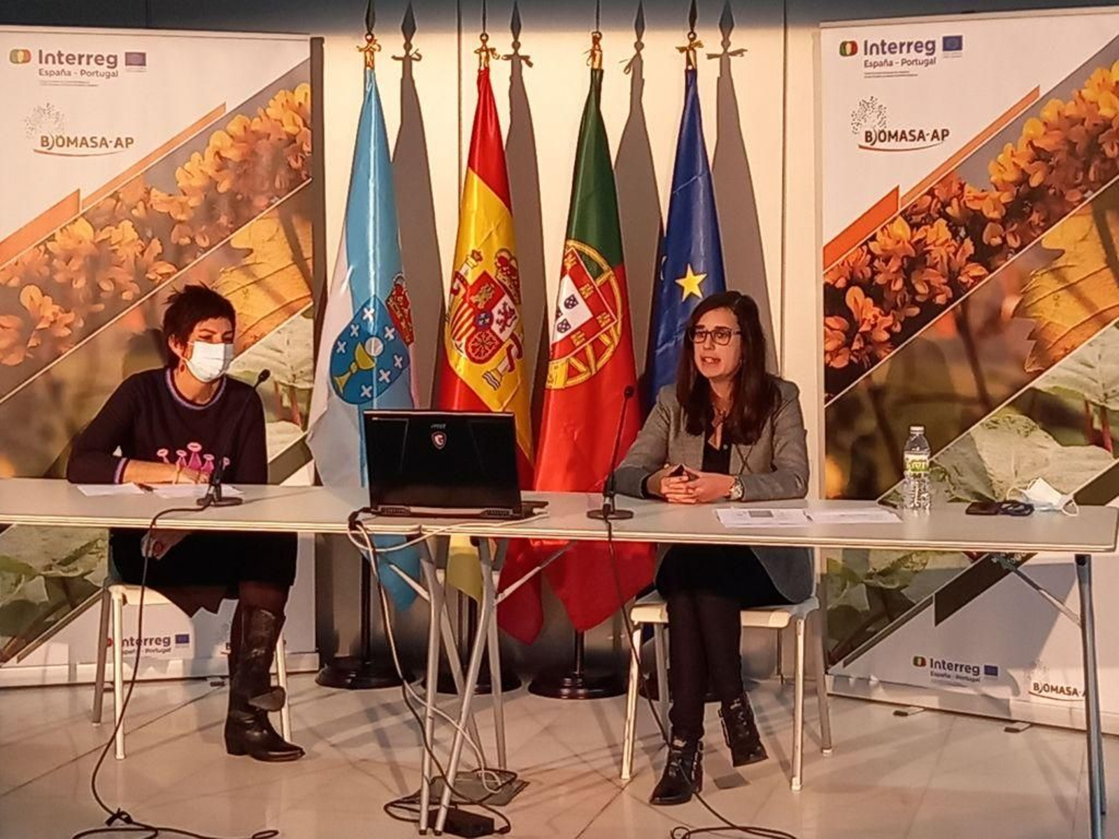 Un momente de la presentación de los resultados del proyecto, celebrada ayer.