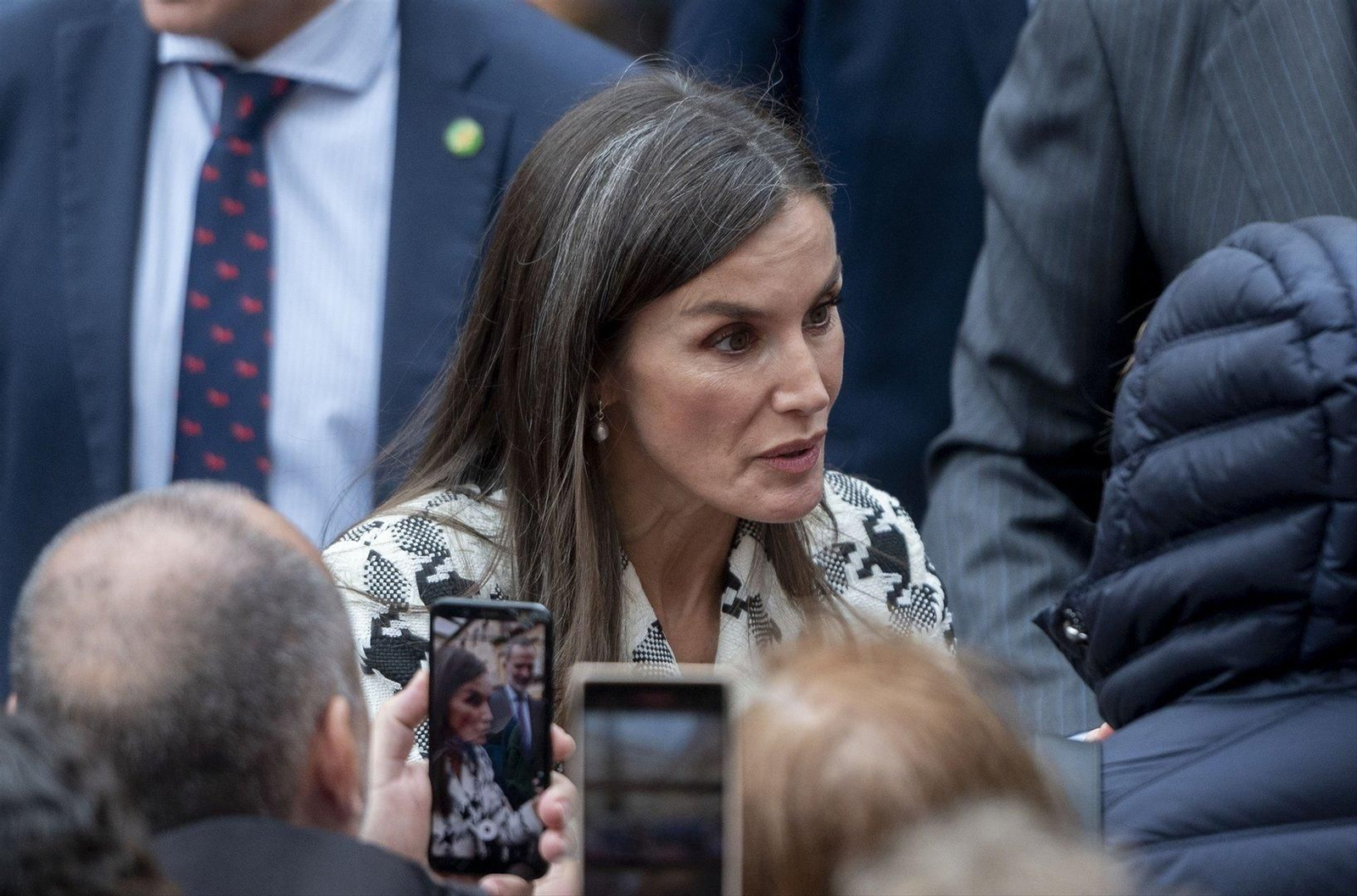 La reina Letizia. // E.P.