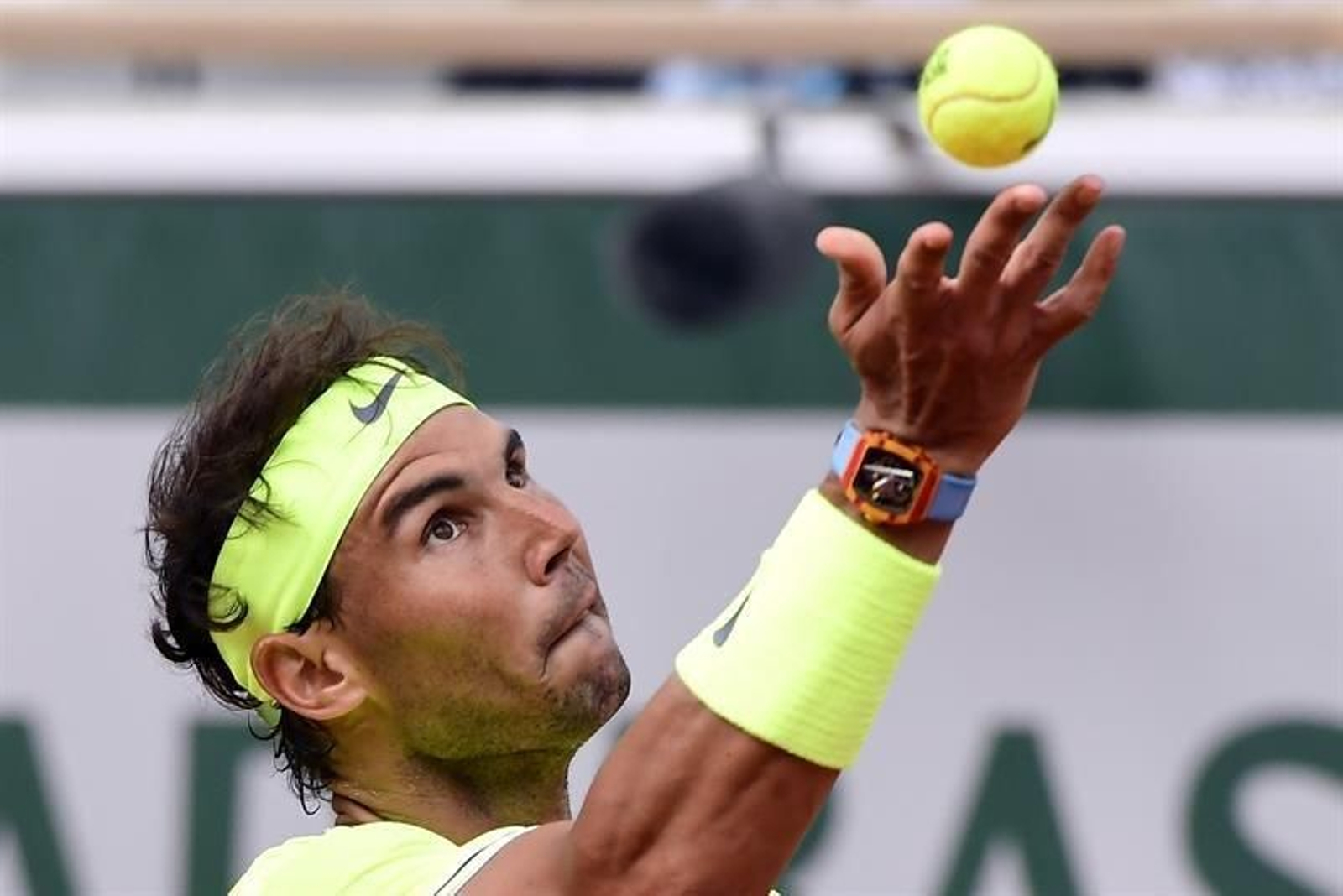 El tenista español Rafael Nadal