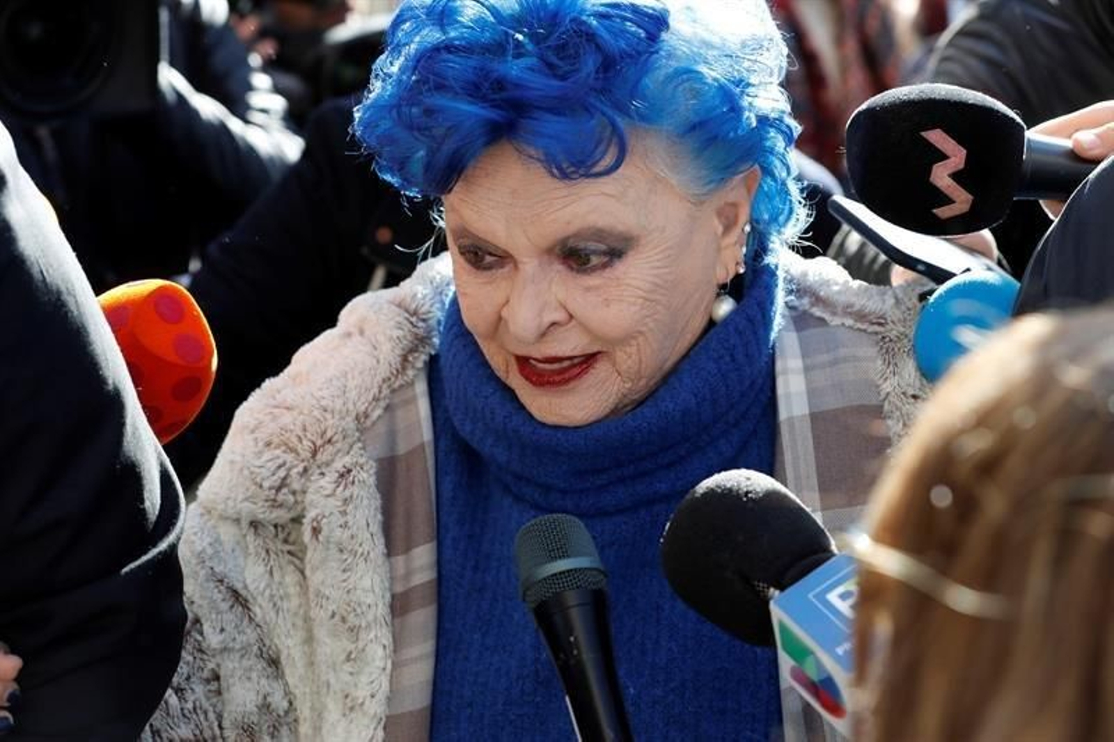 La actriz Lucía Bosé, acusada de apropiación indebida de un dibujo de Pablo Ruiz Picasso