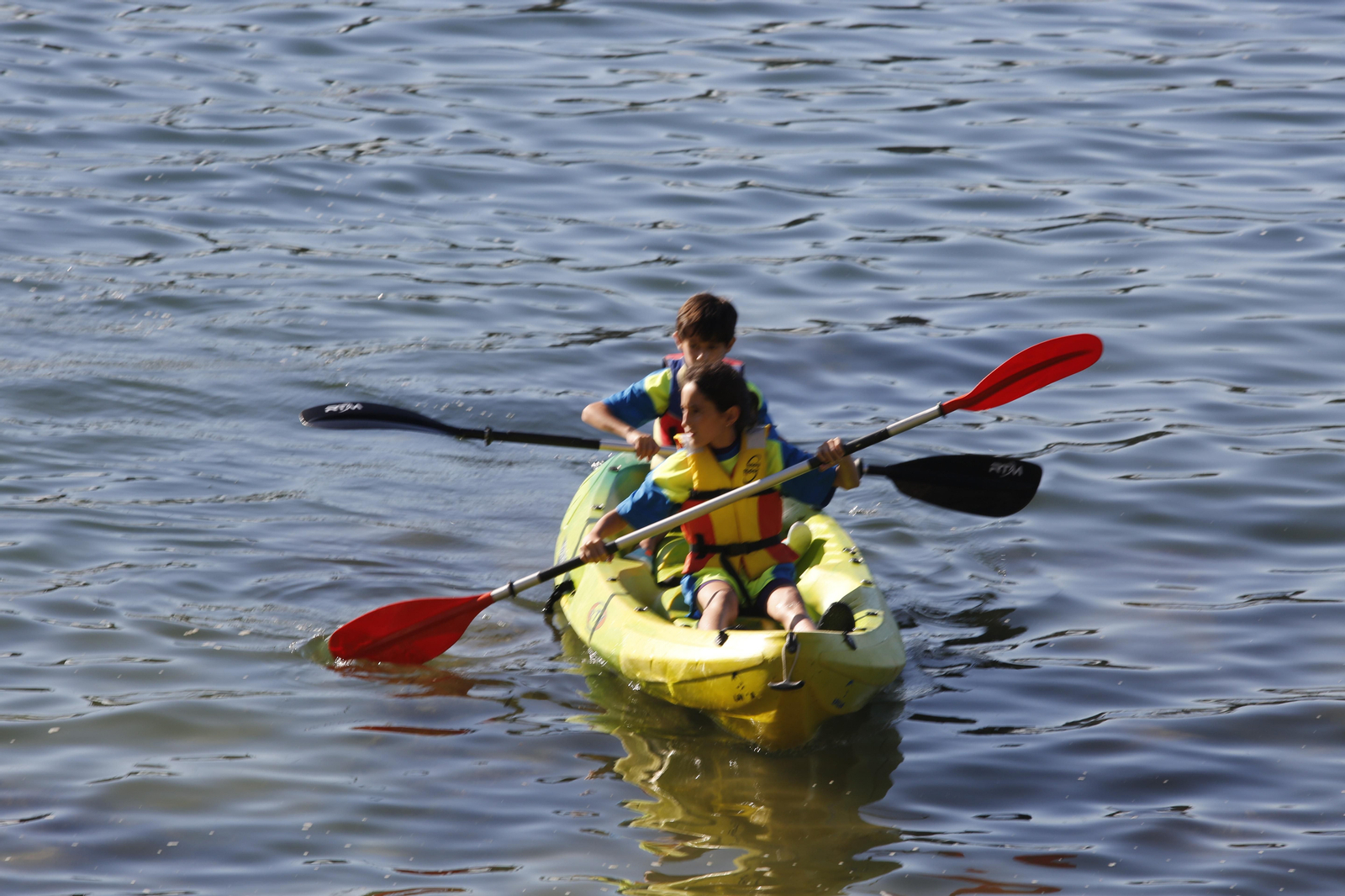La jornada de entrenamiento especial de la mano de +Deporte Atlántico y el club de piragüismo Kayak Vigo