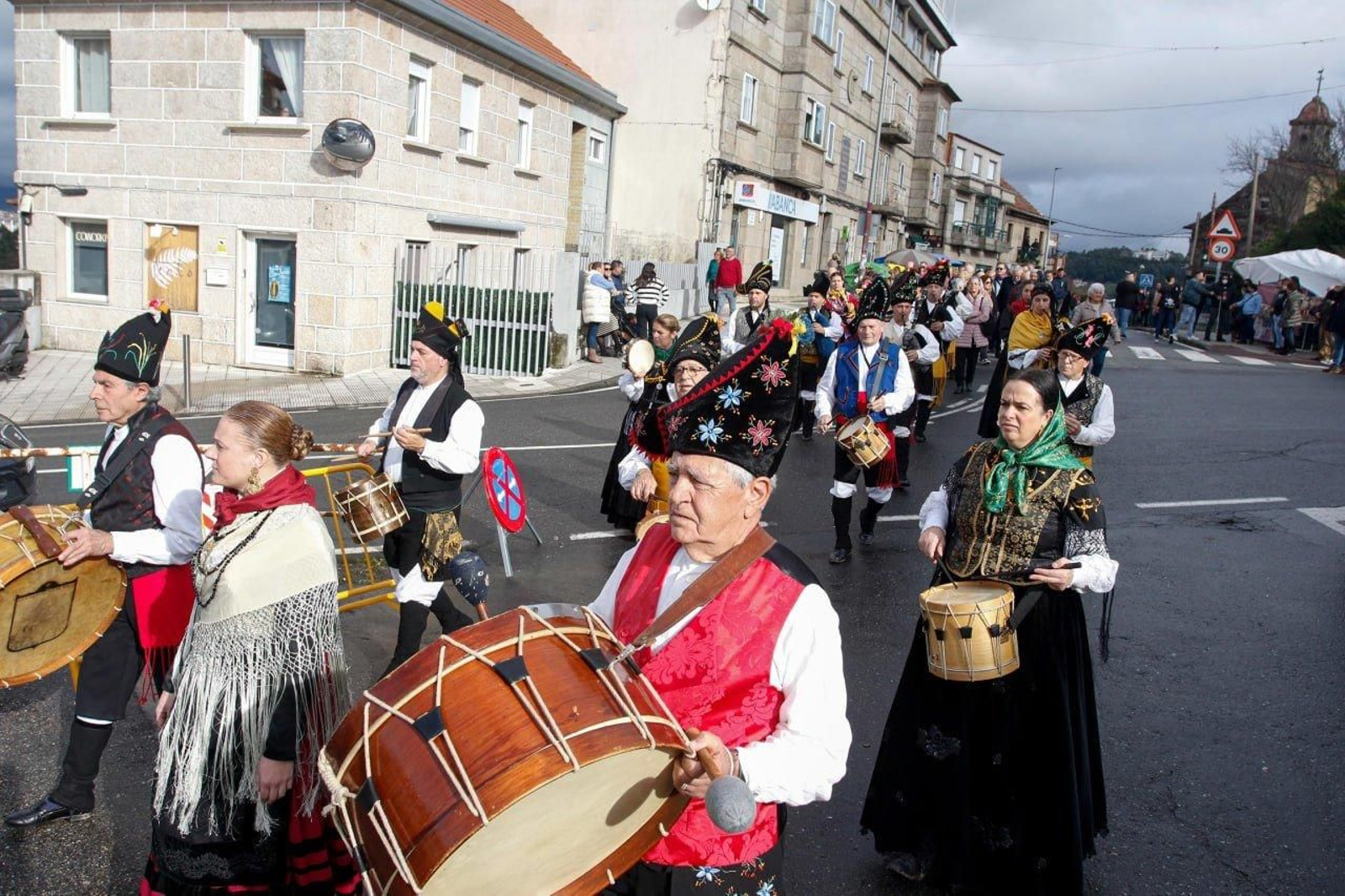 Procesión de San Amaro en Matamá.