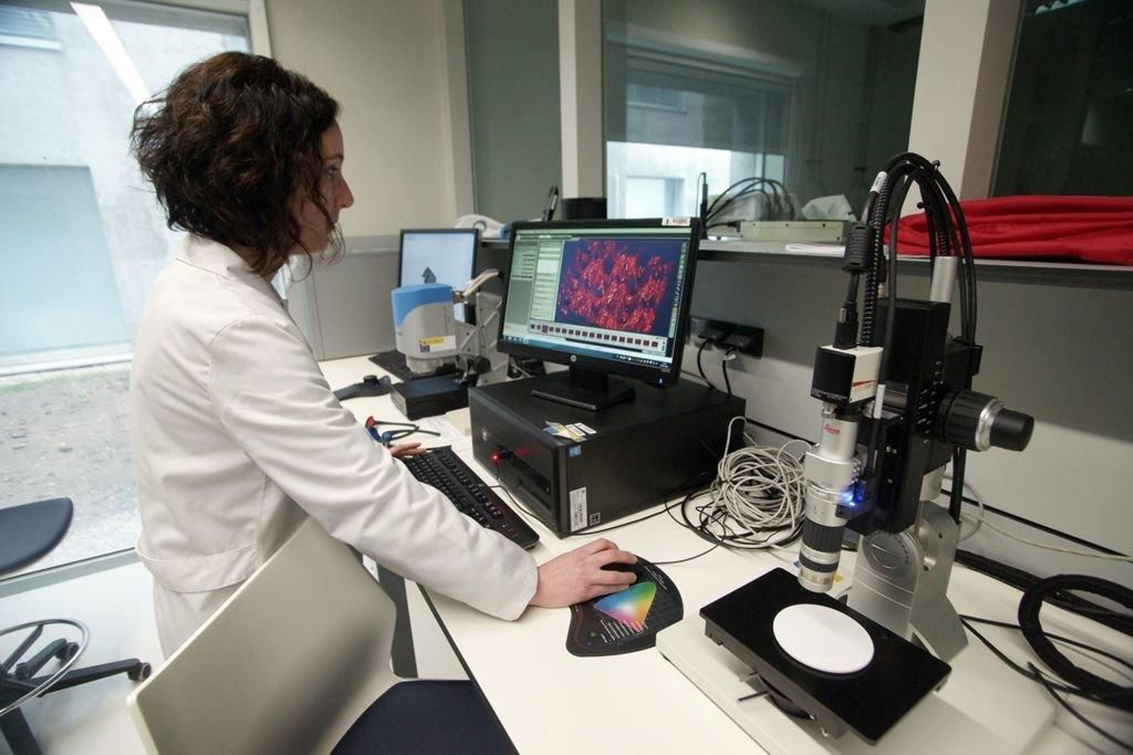 Los laboratorios del Cacti, en el campus vigués.