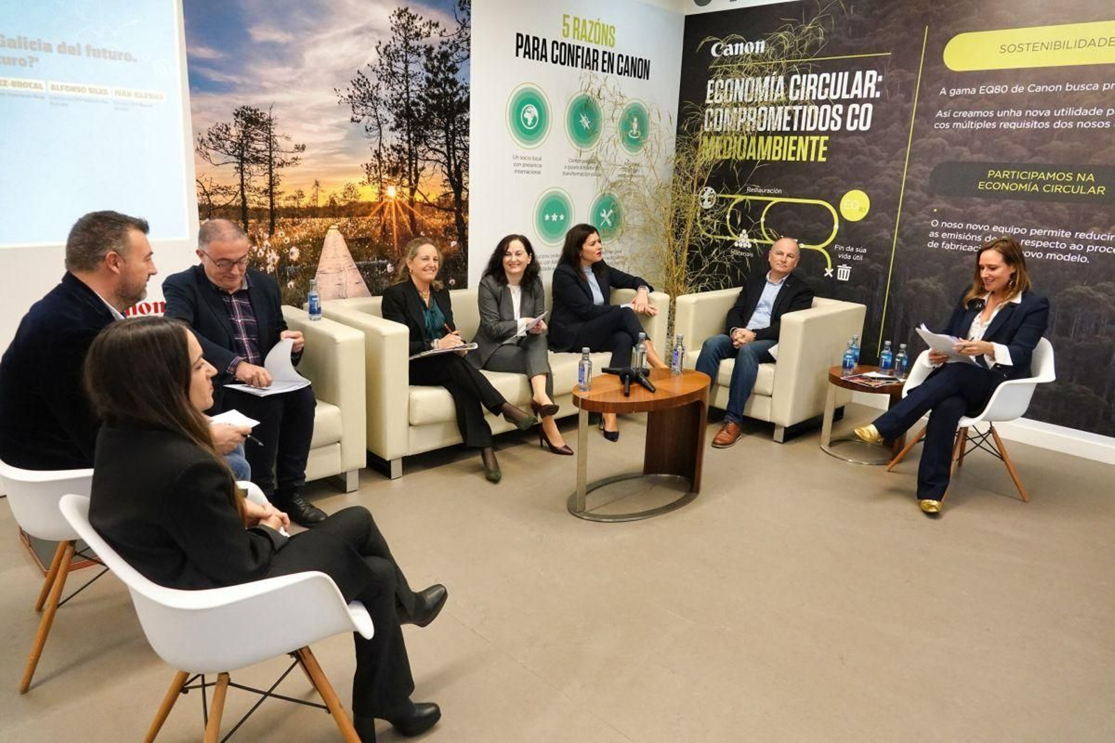 Un momento del coloquio sobre FP Dual celebrado en la jornada Educación y Empresa del Círculo.
