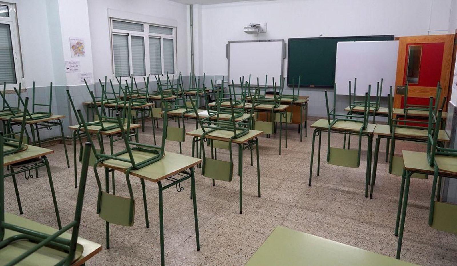 El curso finalizará en junio, pero aún no hay fecha de regreso de los alumnos a las aulas.