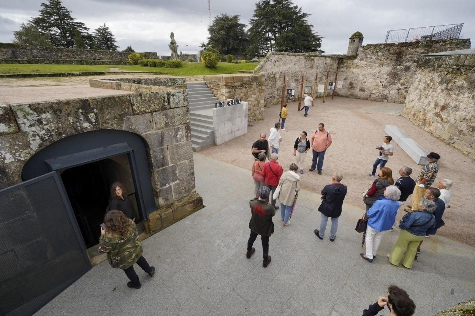 El espacio musealizado de la Fortaleza del Castro se conoce como “A defensa de Vigo”.