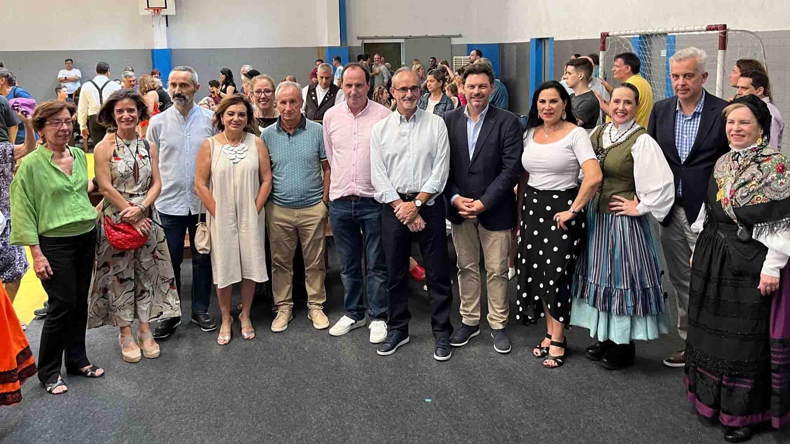 Imagen de la Xuntanza de entidades gallegas celebrada en la Casa de España de Río de Janeiro