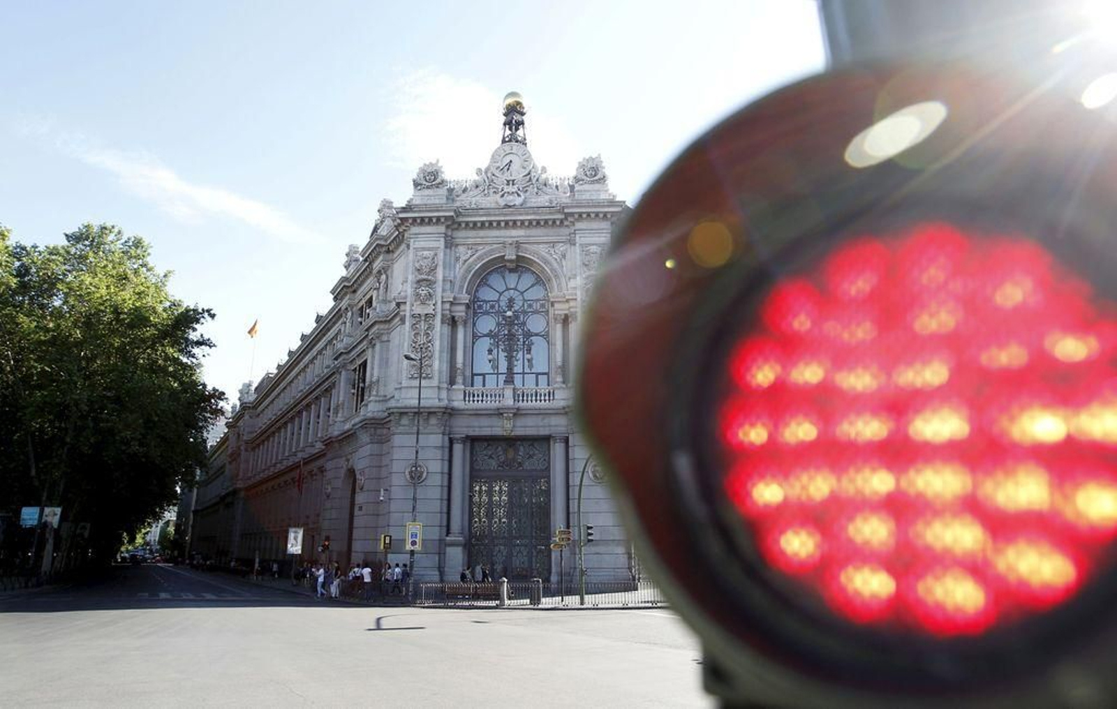 Sede central del Banco de España, en Madrid.